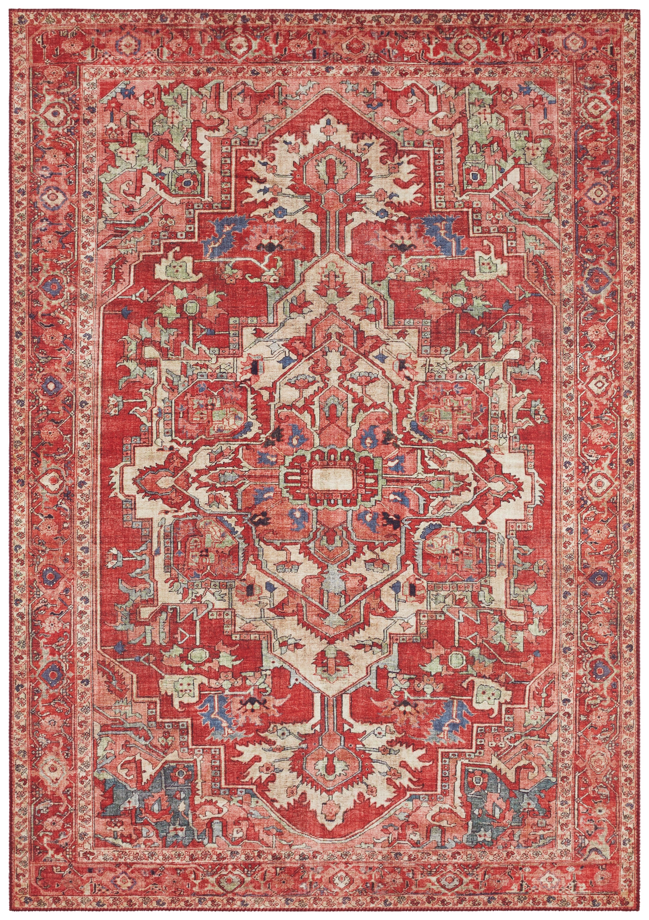 HANSE Home Teppich »Leta«, rechteckig, 5 mm Höhe, Orientalisch, Läufer, Kurzflor, Wohnzimmer, Schlafzimmer, Esszimmer