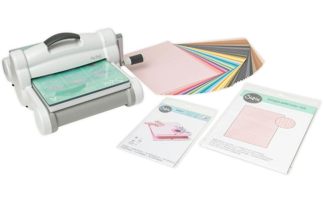 Sizzix Motivstanzer »Big Shot PLUS Starter Kit 2«, (Set)