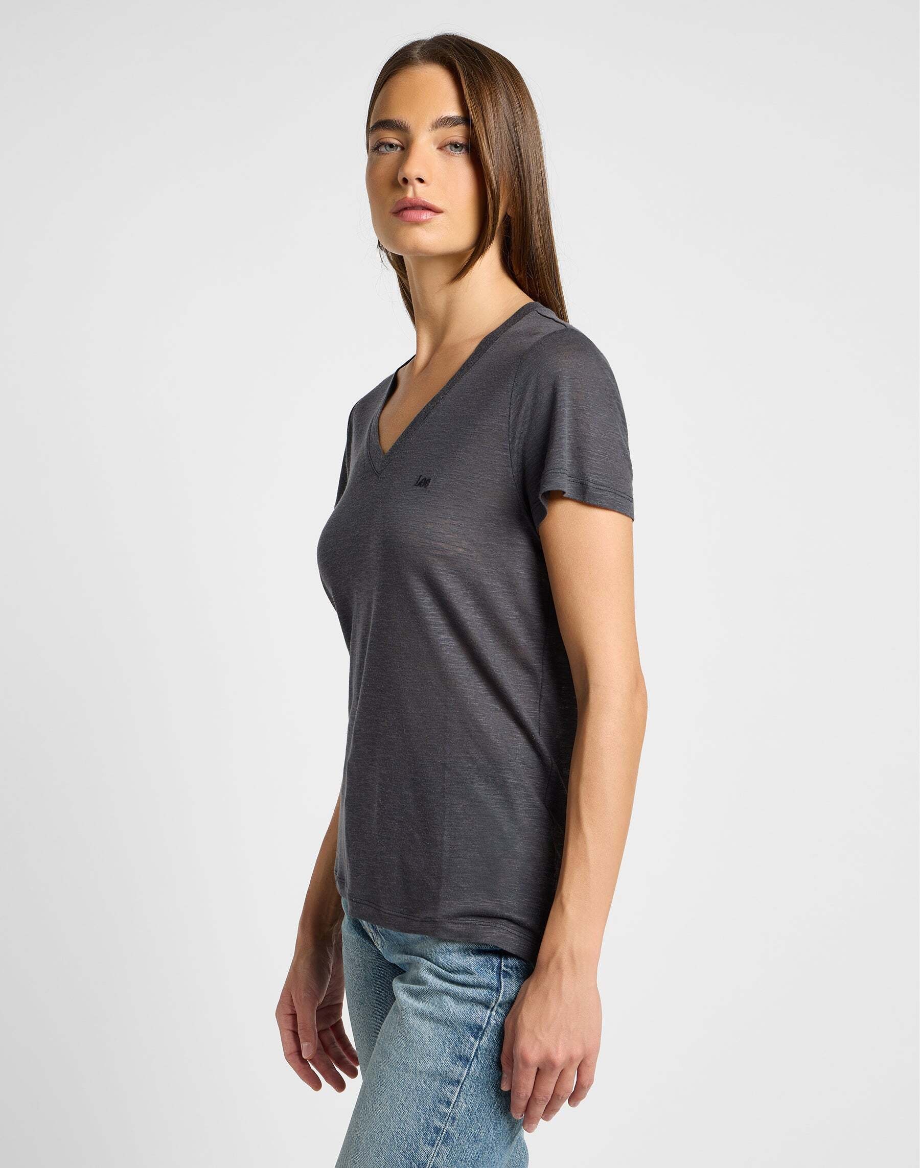 Lee® T-Shirt »LEE T-shirt V Neck Tee«