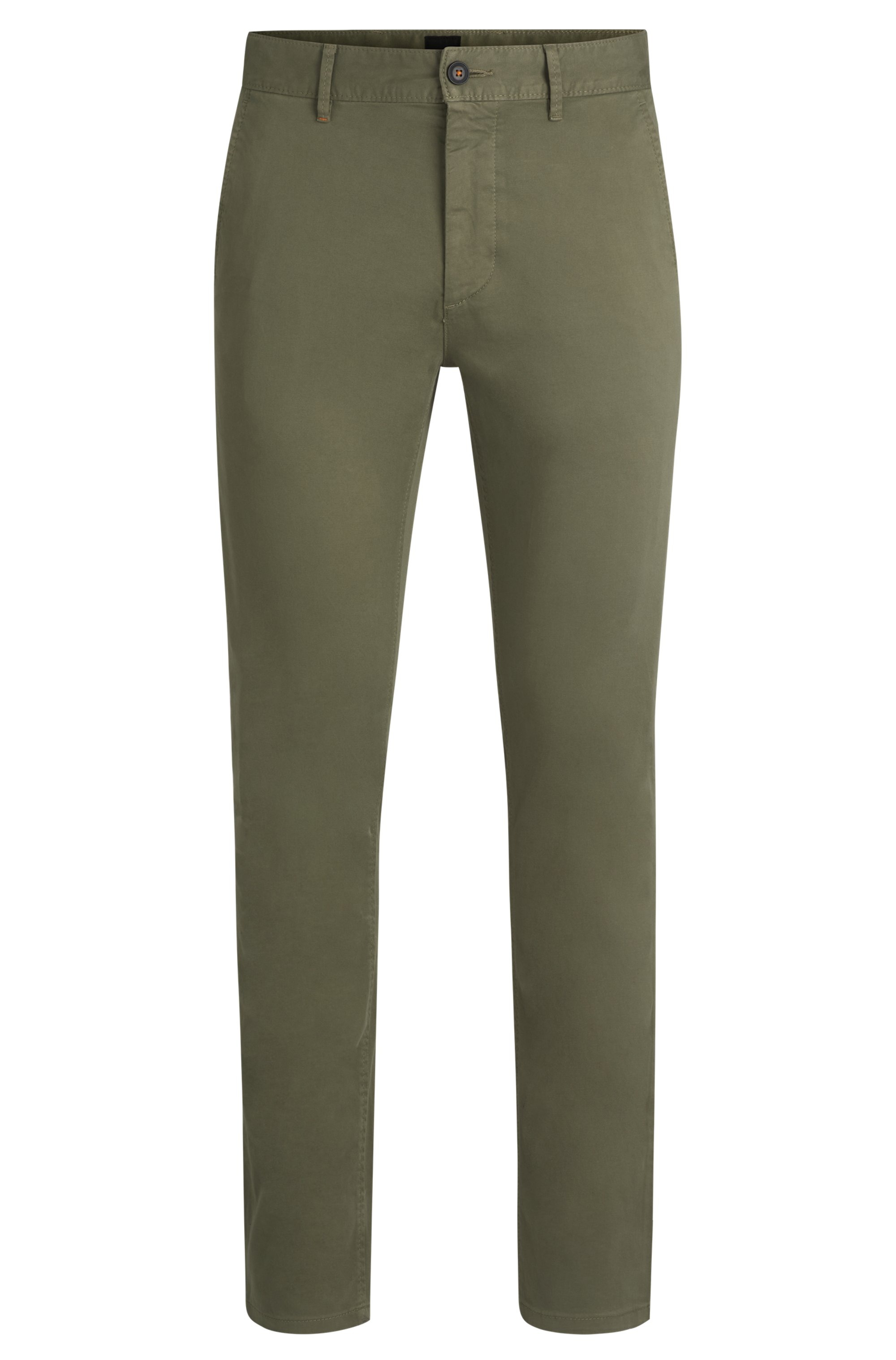 BOSS ORANGE Chinohose »slim« mit Gesässtaschen