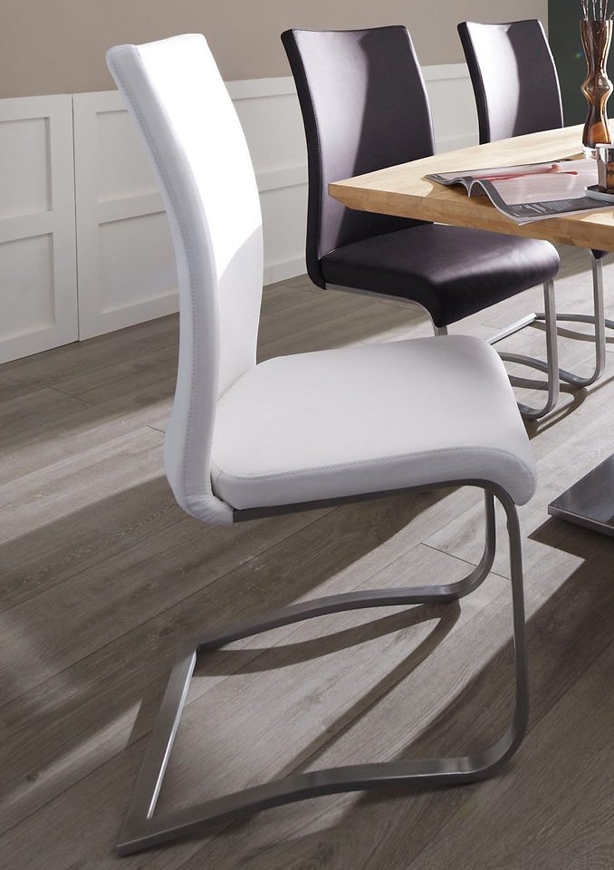 MCA furniture Freischwinger »Arco«, (Set), 6 St., Kunstleder, 2er-, 4er-, 6er-Set, Stuhl belastbar bis 130 Kg