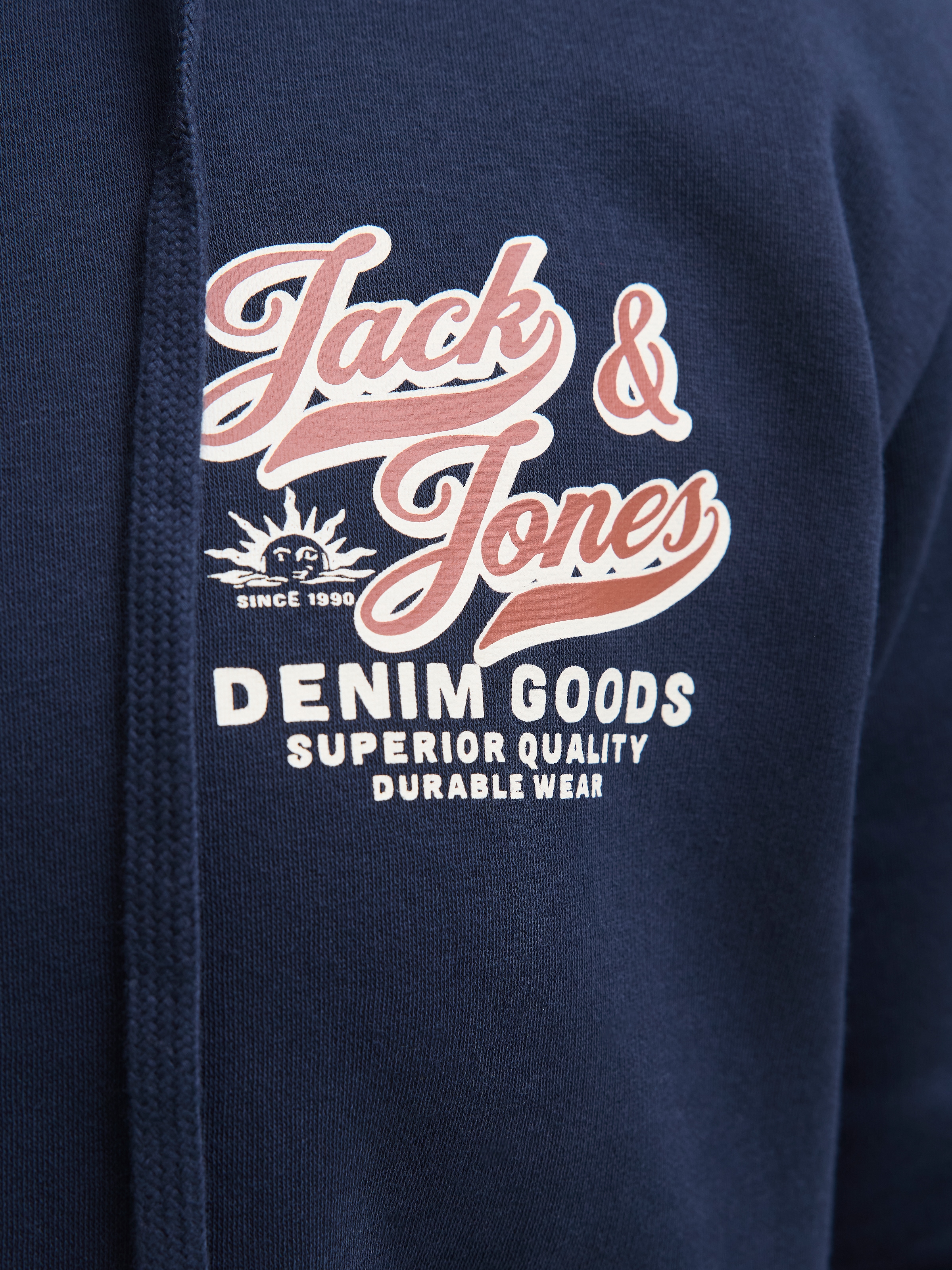 Jack & Jones PlusSize Kapuzensweatshirt »JJELOGO SWEAT ZIP HOOD 2 COL AW25 PLS«