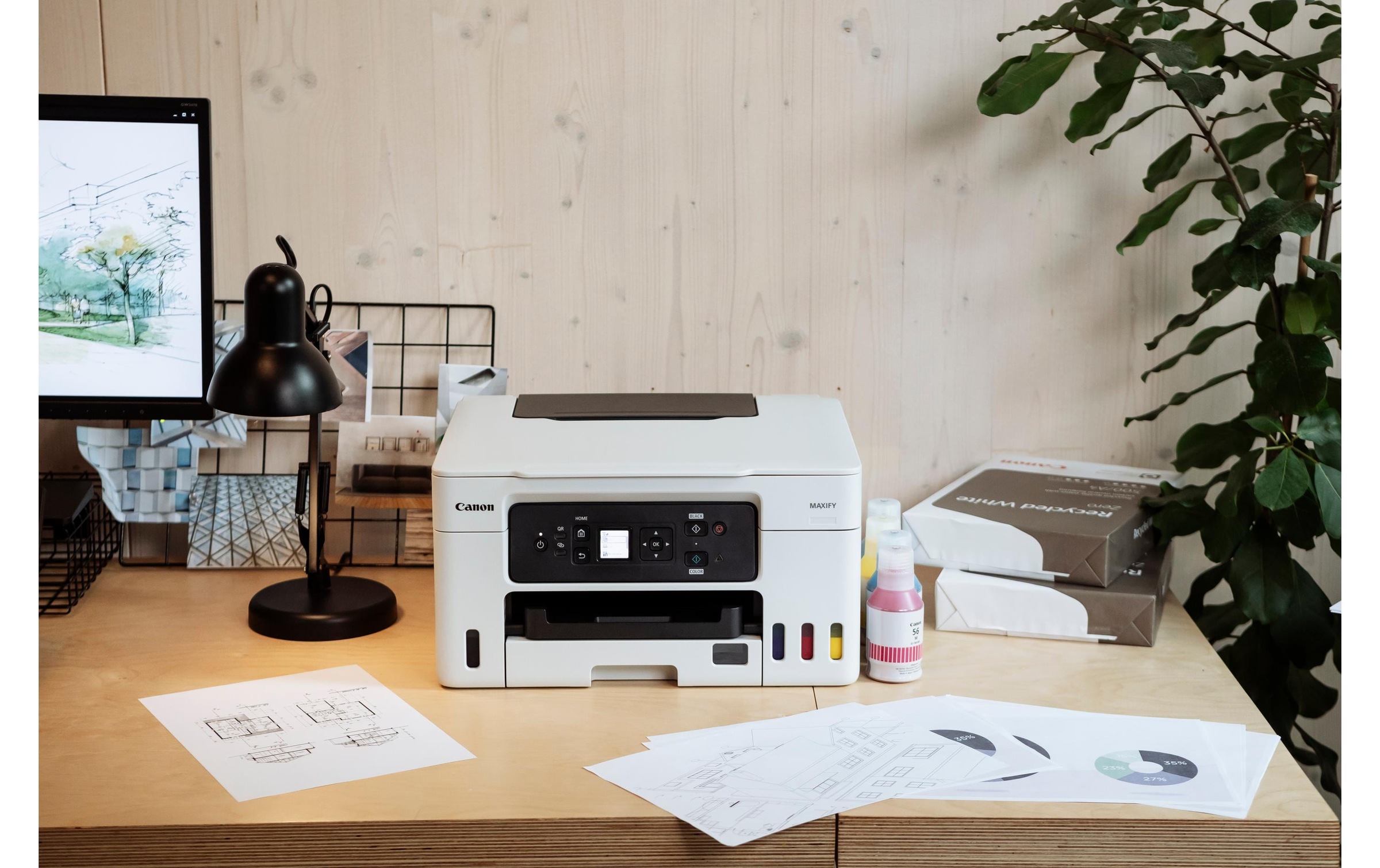 Canon Multifunktionsdrucker »MAXIFY GX3050, USB/WLAN, 3-in-1«