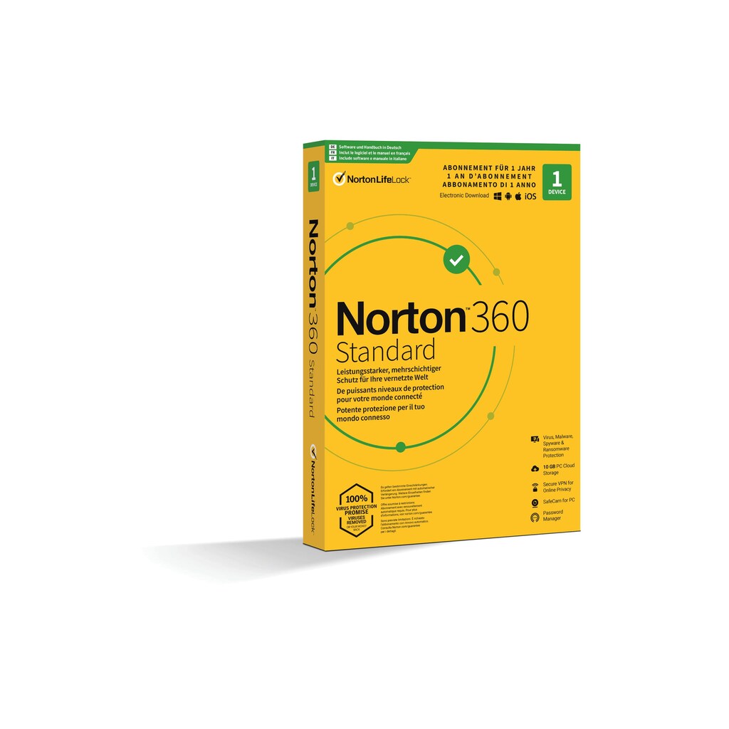 Norton Virensoftware »360 Standard Box, 1 Device,«