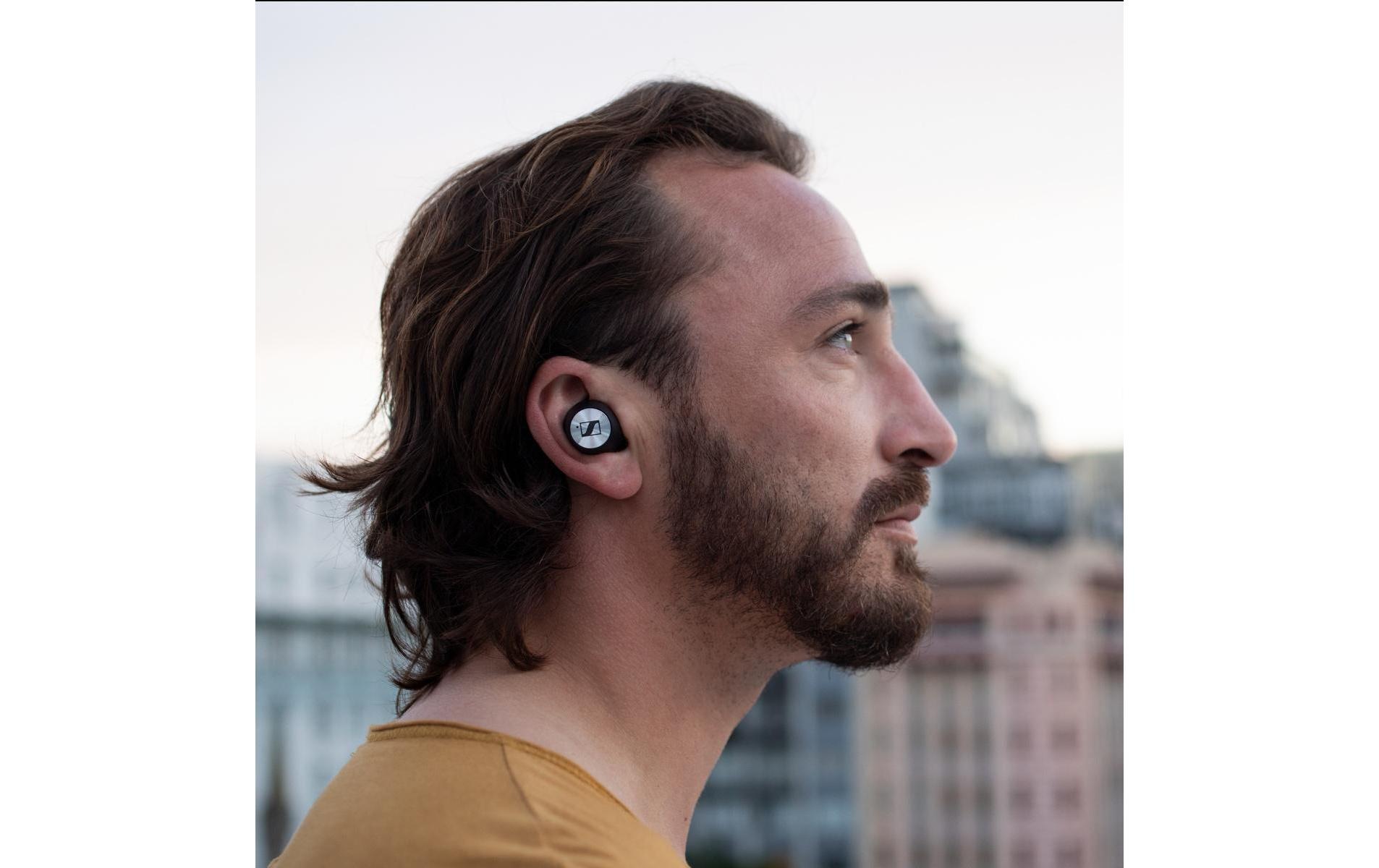 Sennheiser wireless In-Ear-Kopfhörer »Momentum Schwarz;Silberfarben«