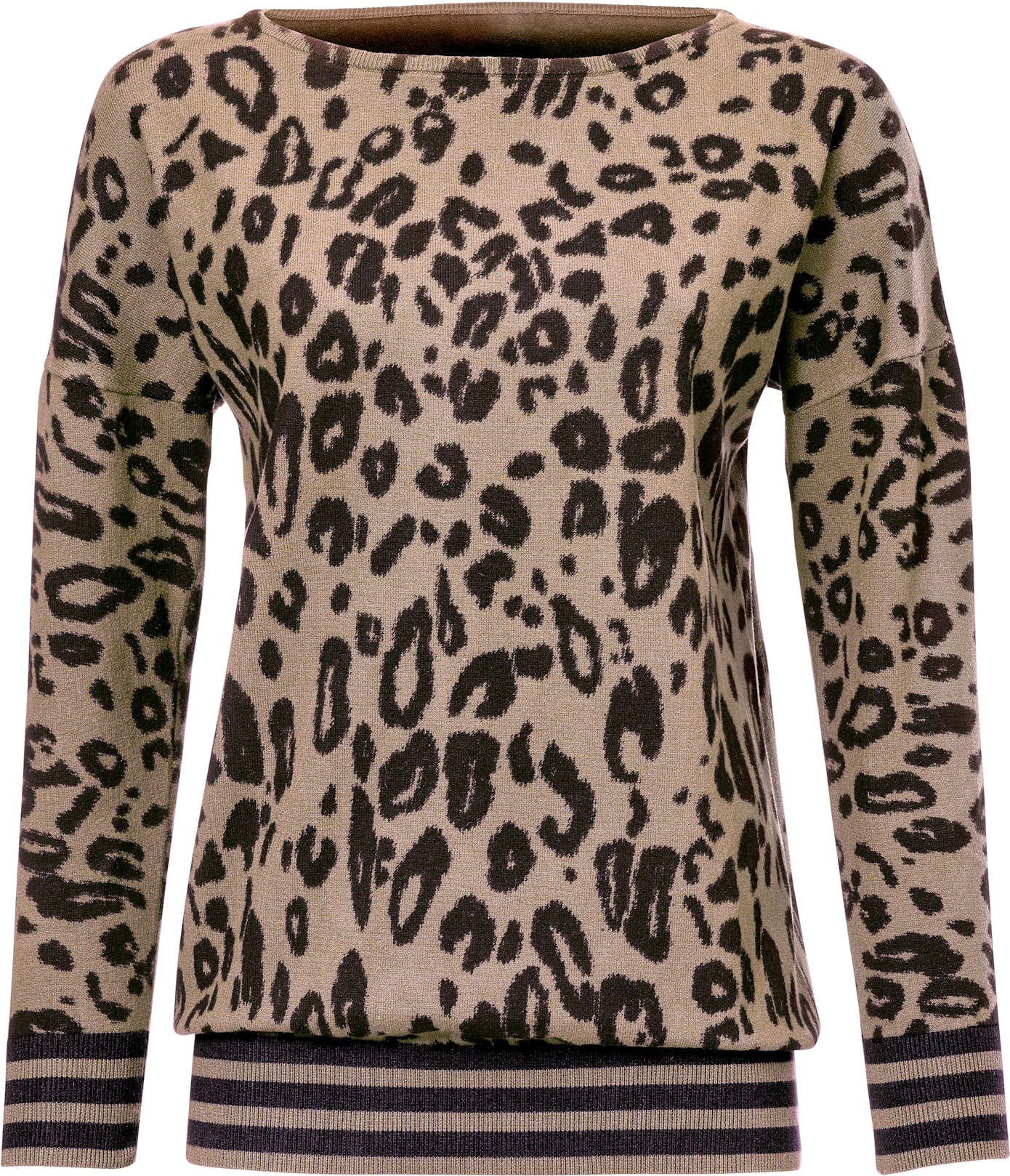 heine Strickpullover »Druck-Pullover«