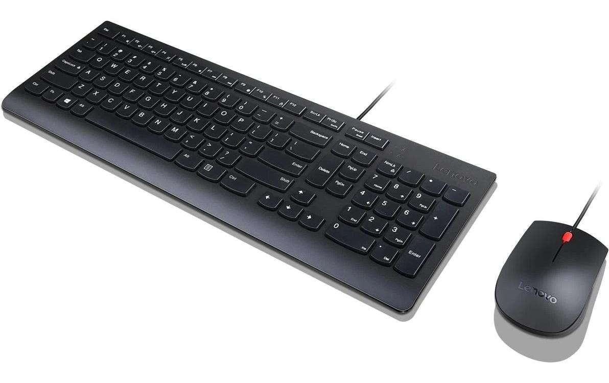 Lenovo Tastatur- und Maus-Set »Lenovo Essential Wired Combo«