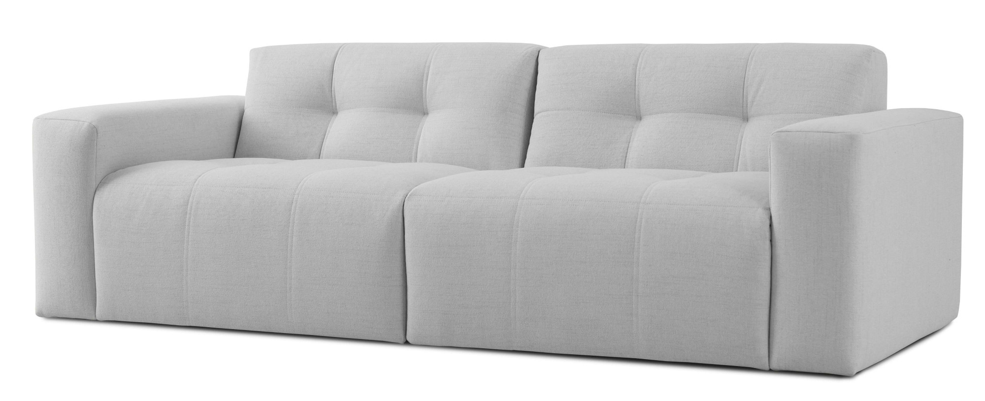 INOSIGN 3-Sitzer »TAPLEY«, Breite 220 cm, Struktur fein, mit Knopfsteppung, bodentief