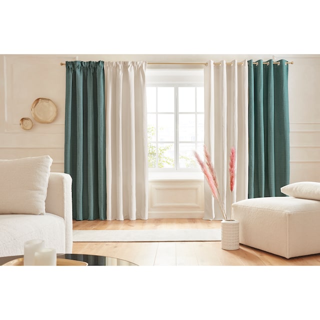 Guido Maria Kretschmer Home&Living Vorhang »Manon«, (1 St.), blickdicht,  monochrom, strukturierte Oberfläche online kaufen | Jelmoli-Versand