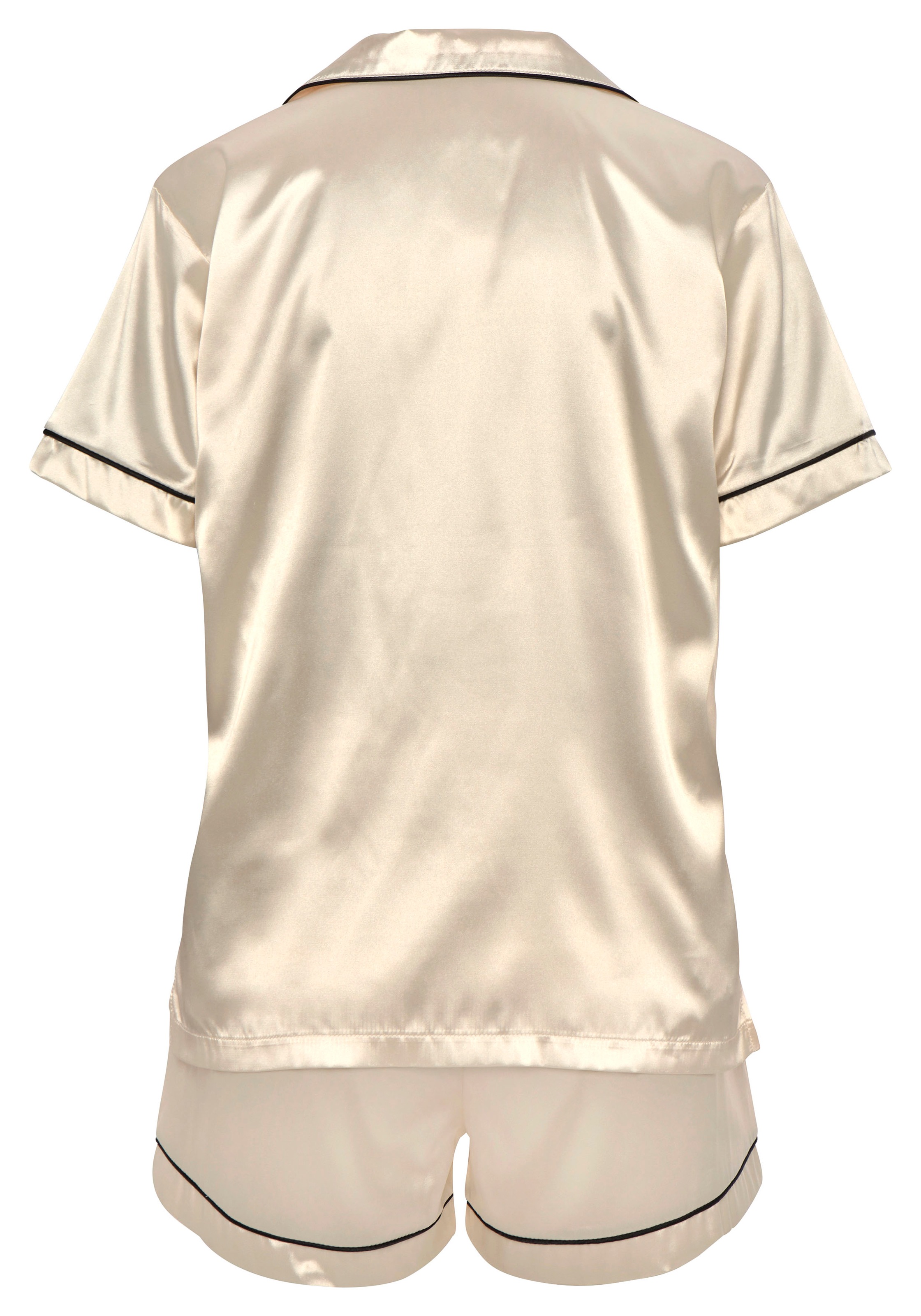 Bruno Banani Shorty, (2 tlg.), mit Kontrastpaspel-Details
