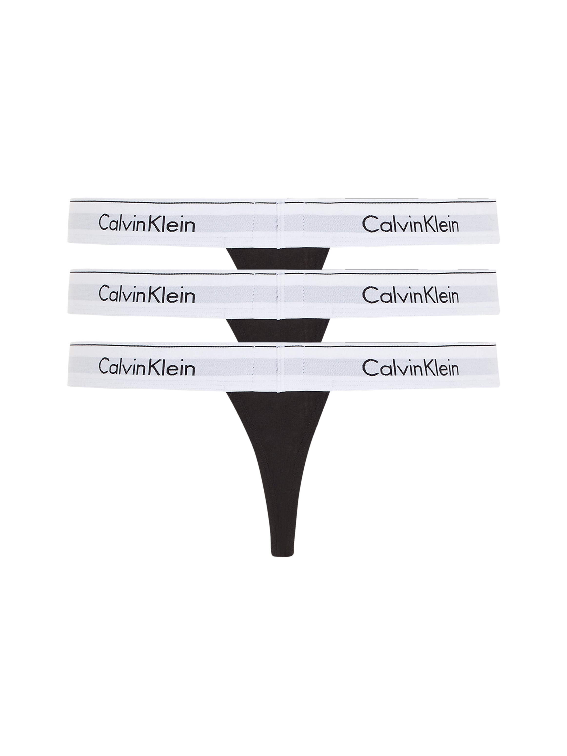 ❤ Calvin Klein St., Jelmoli-Online 3er-Pack), 3PK«, Shop bestellen »THONG im Logo-Elastikbund (Packung, T-String mit 3