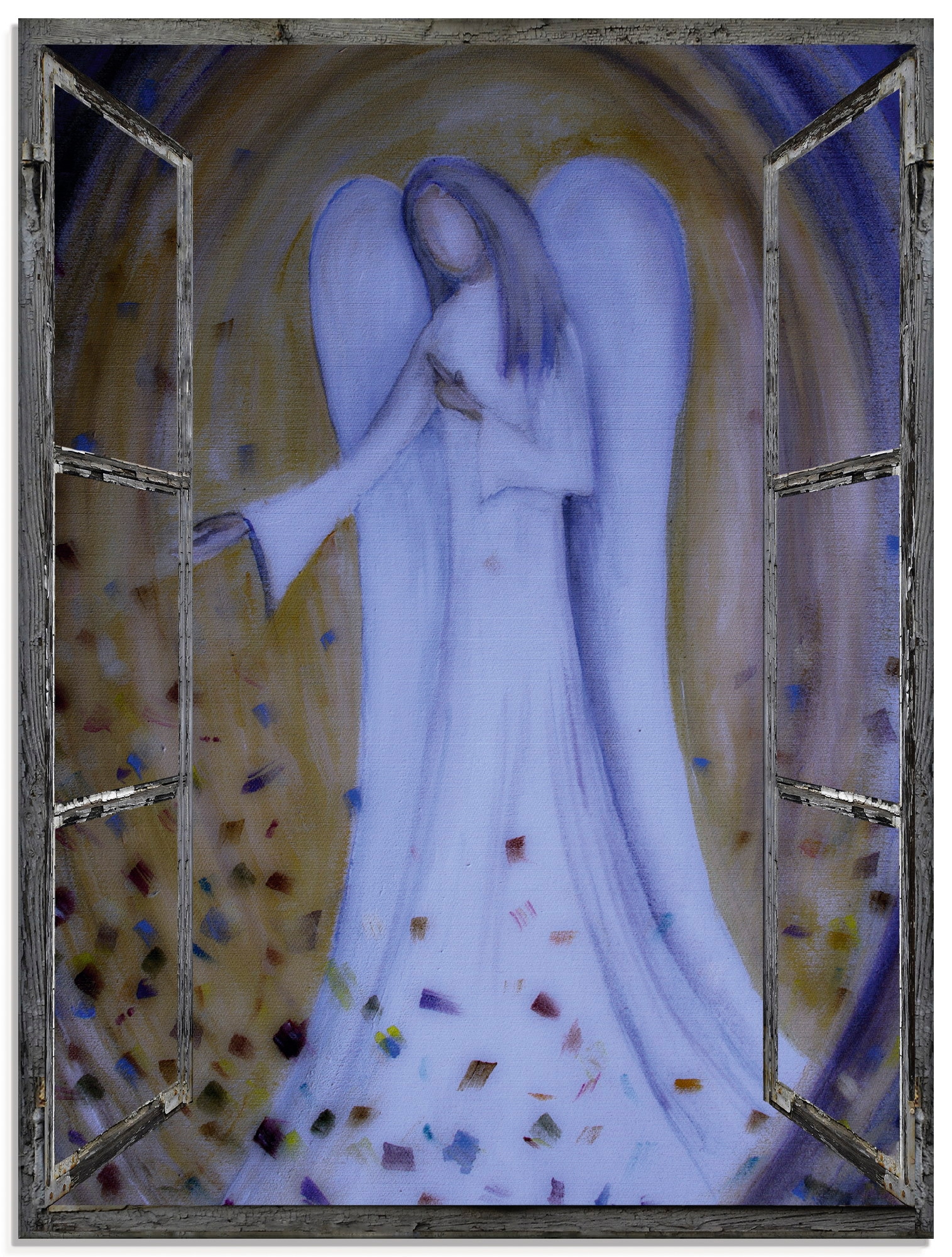 Artland Glasbild »Fensterblick - St.), Jelmoli-Versand in | Engel«, online (1 verschiedenen Grössen kaufen Religion