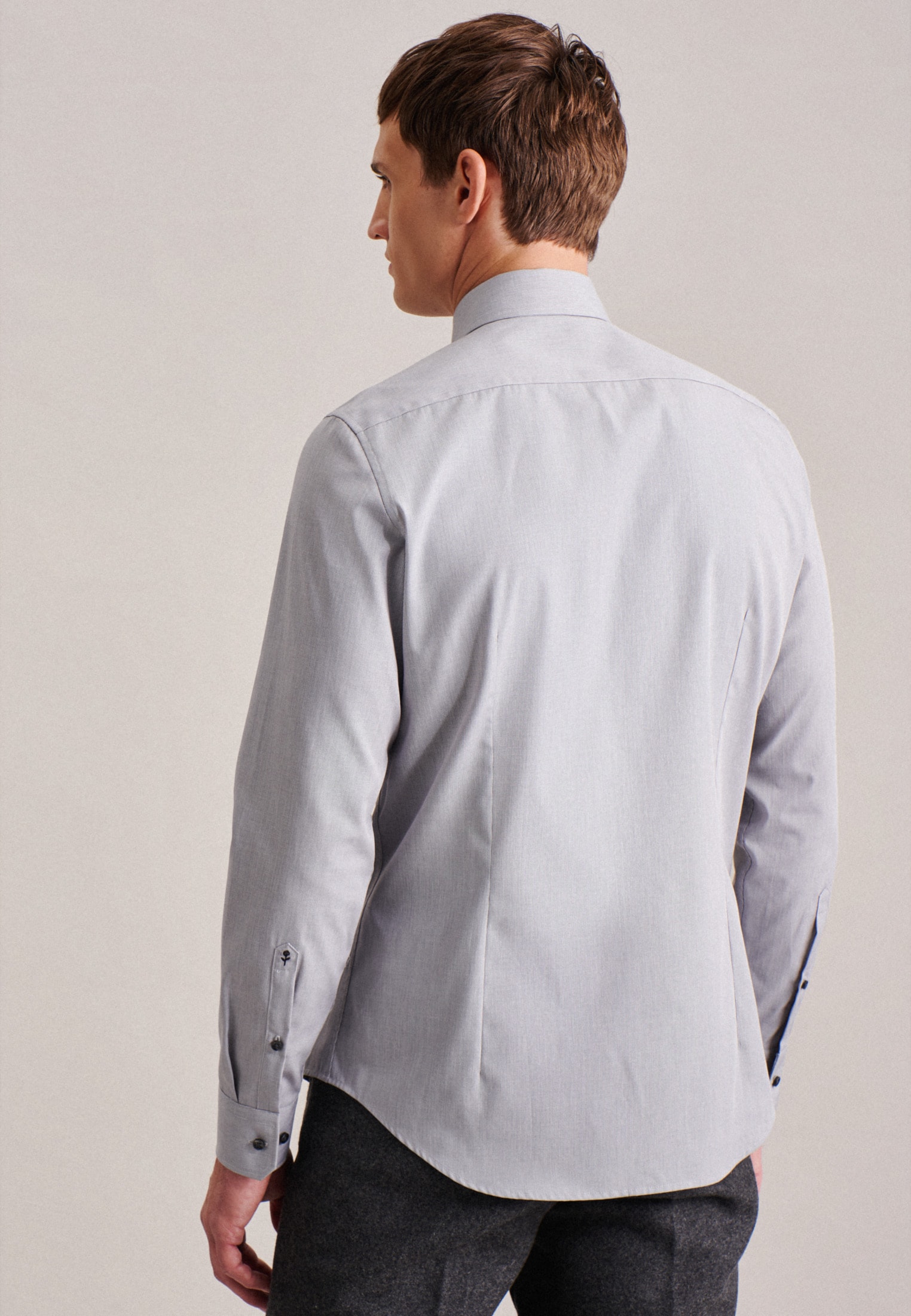 Jelmoli-Versand bestellen »Slim«, Kentkragen Langarm Slim Uni Businesshemd seidensticker | online