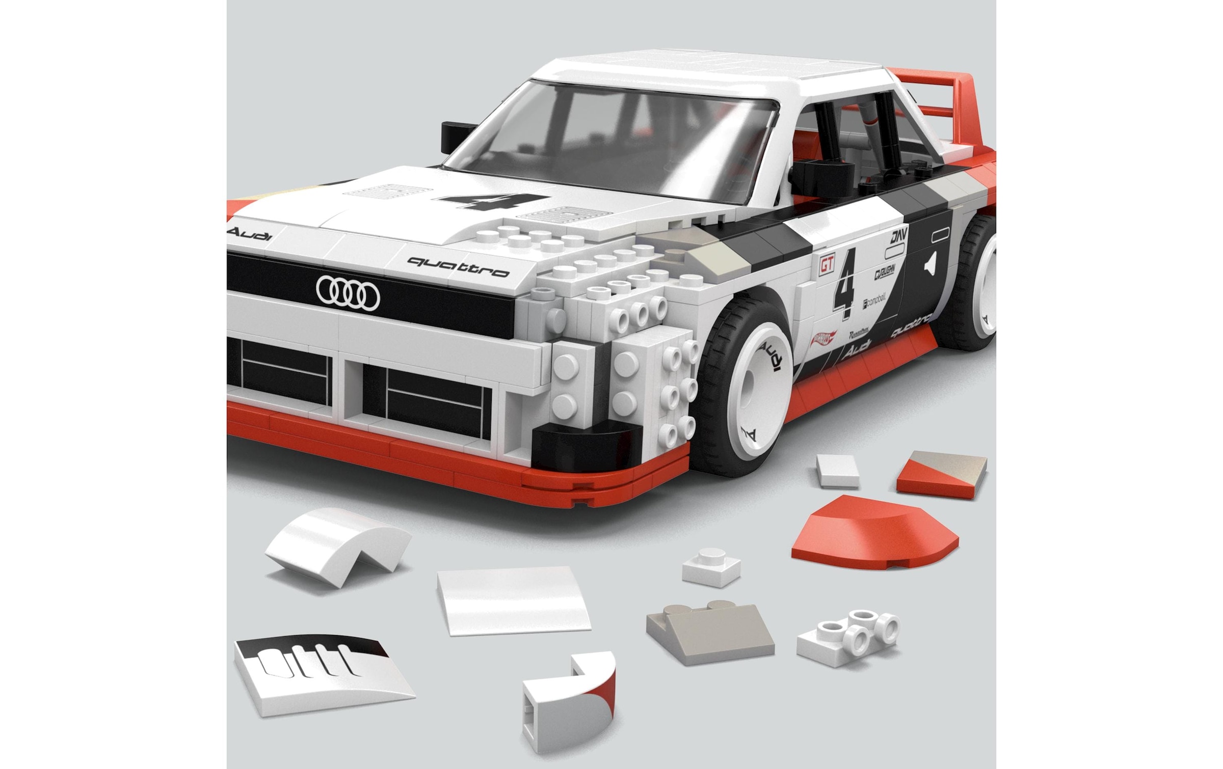 MEGA Modellauto »Hot Wheels Collector Audi«, (973 tlg.)