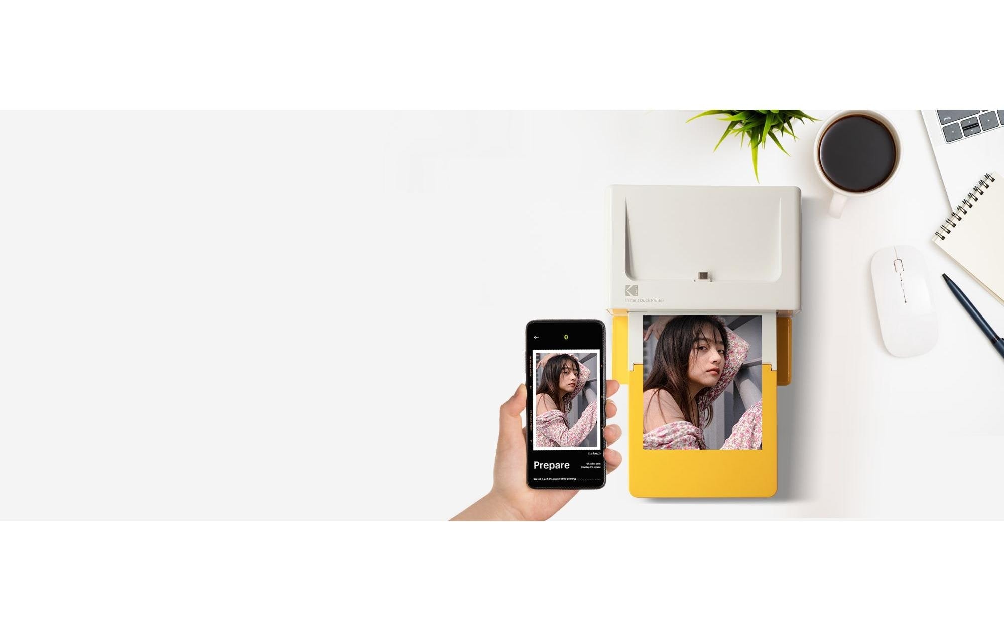 Kodak Fotodrucker »Instant Dock - Weiss«