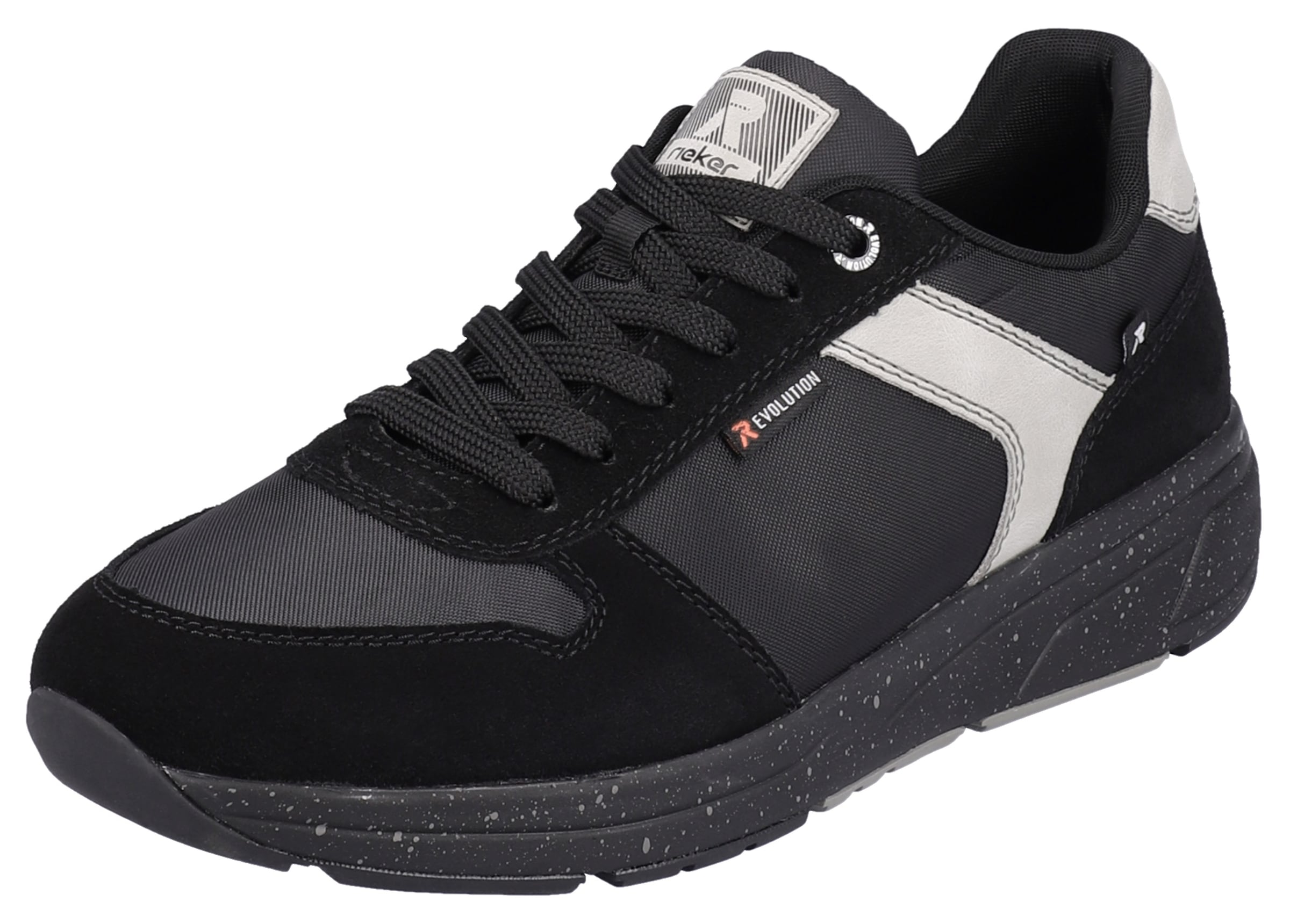 Rieker EVOLUTION Sneaker, Freizeitschuh, Halbschuh, Schnürschuh mit gepolstertem Schaftrand