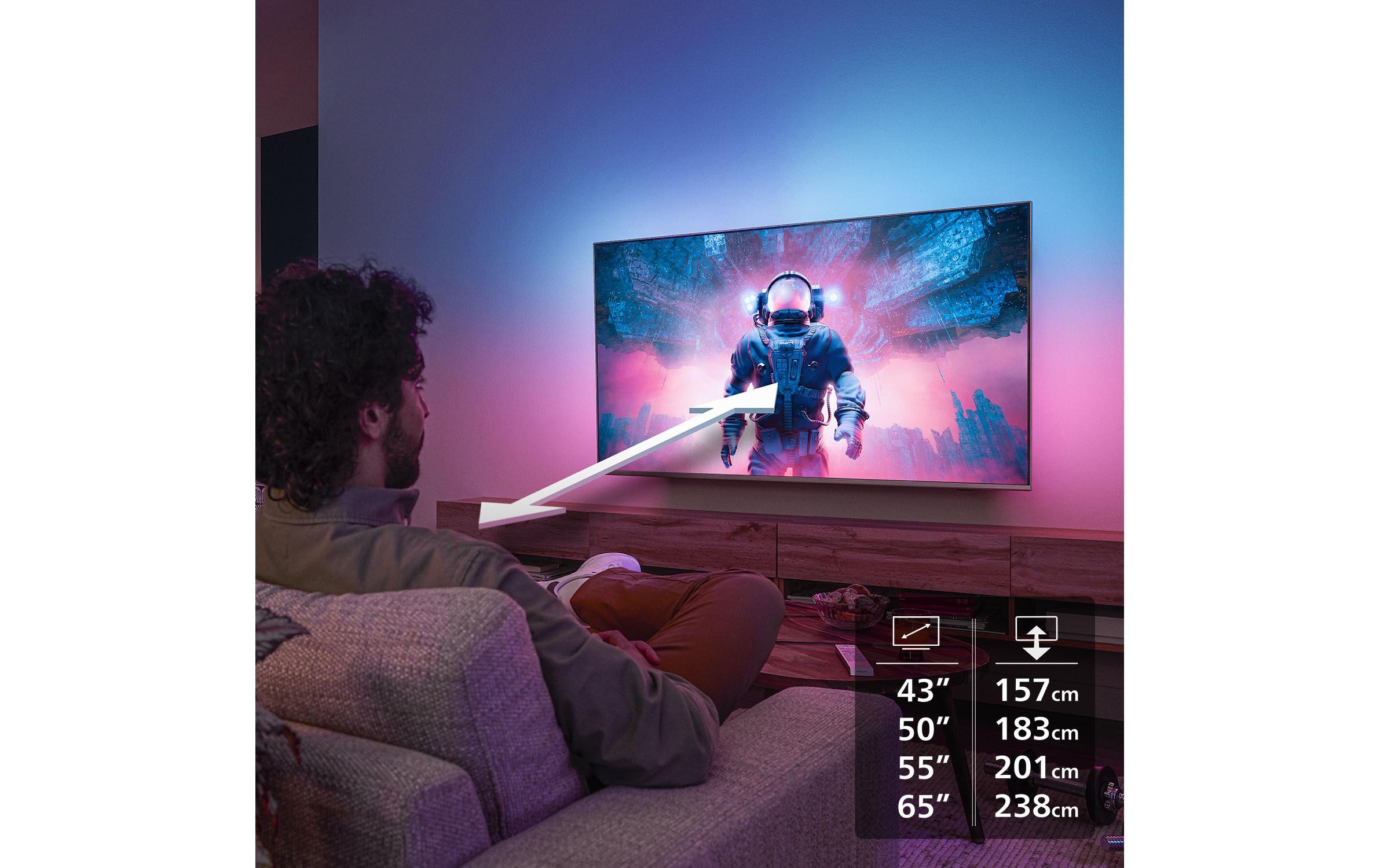 Philips LED-Fernseher »43PUS8500/12 43" 4K«, 4K Ultra HD