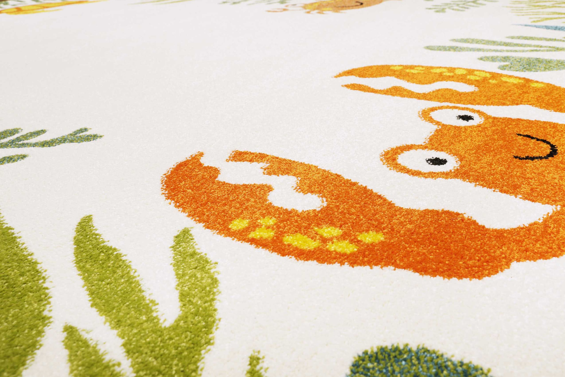 Esprit Kinderteppich »Waterworld ESP-21073«, rechteckig, 13 mm Höhe, buntes Strandmotiv, Kurzflor, Krabbe & co.