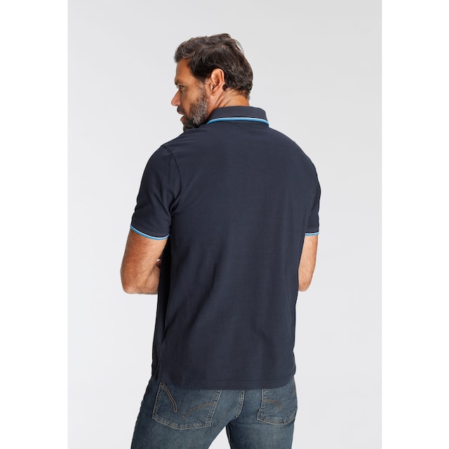 Man\'s World Poloshirt, mit modischem Print online kaufen | Jelmoli-Versand