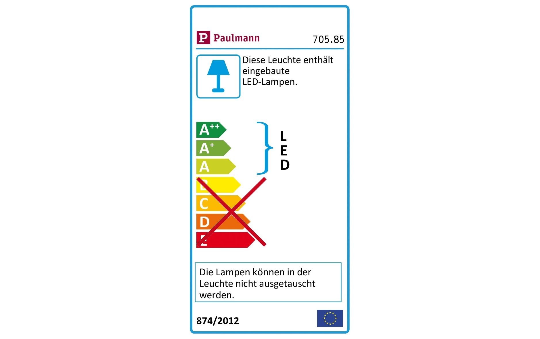 Paulmann LED Deckenleuchte »Paulmann MaxLED 1000 270«, 216 flammig