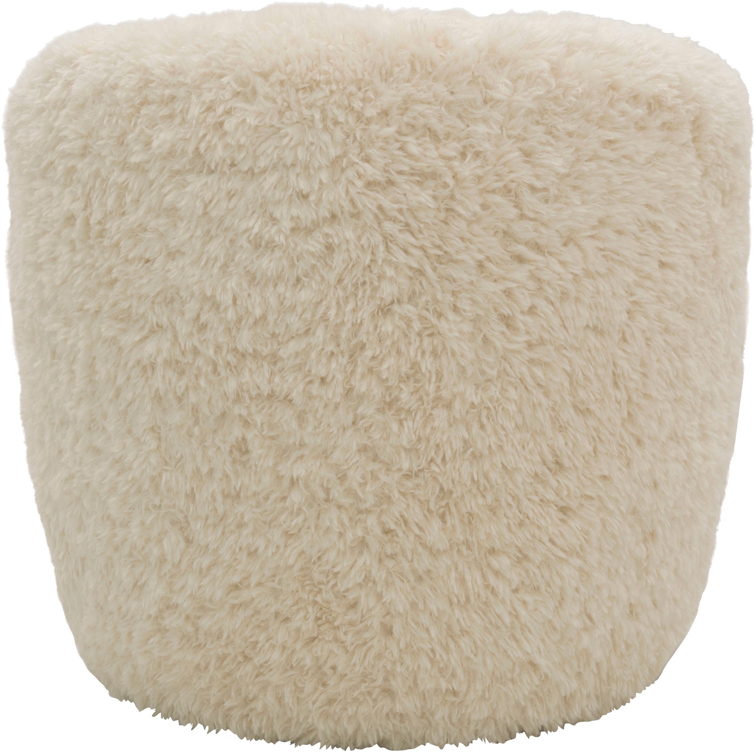 DOMO collection Sessel »Obidos moderner Loungesessel«, Flausch, creme