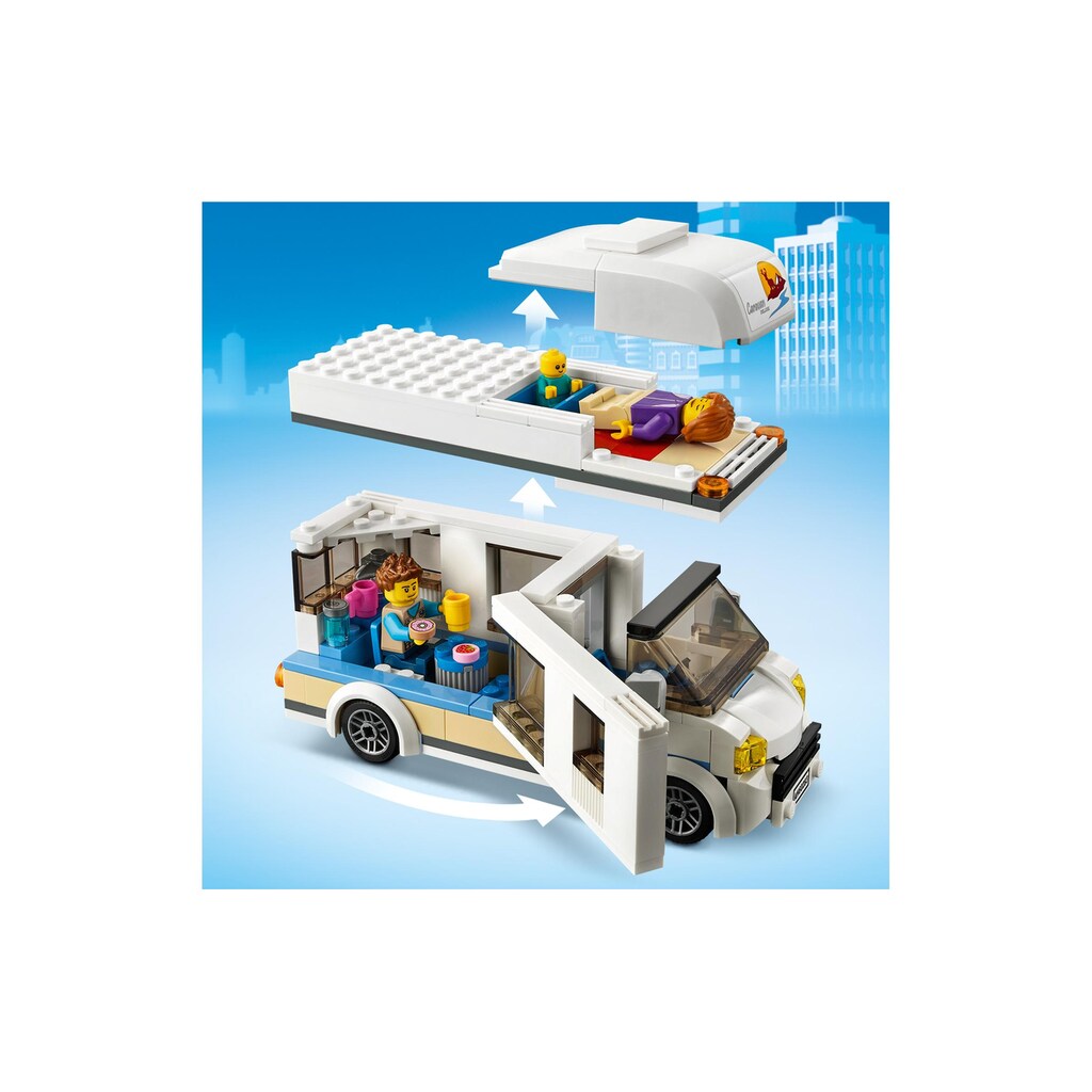 LEGO® Konstruktionsspielsteine »Ferien-Wohnmobil 60283«