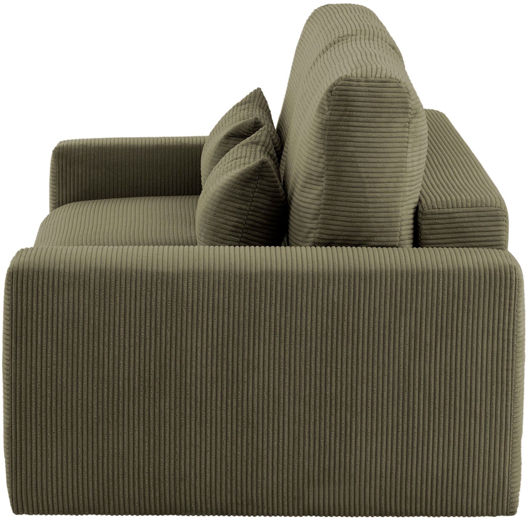 LeGer Home by Lena Gercke Schlafsofa »Imoga, Polster mit Schlaffunktion, 3-Sitzer Sofa, Couch mit Bettkasten«, in modernen Farben und Stoffen, Bettfunktion, Liegefläche: 200x150 cm
