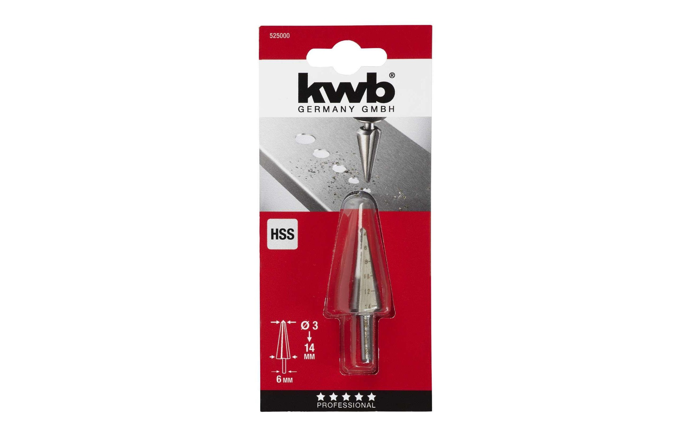 kwb Schälbohrer »HSS 3-14 mm«