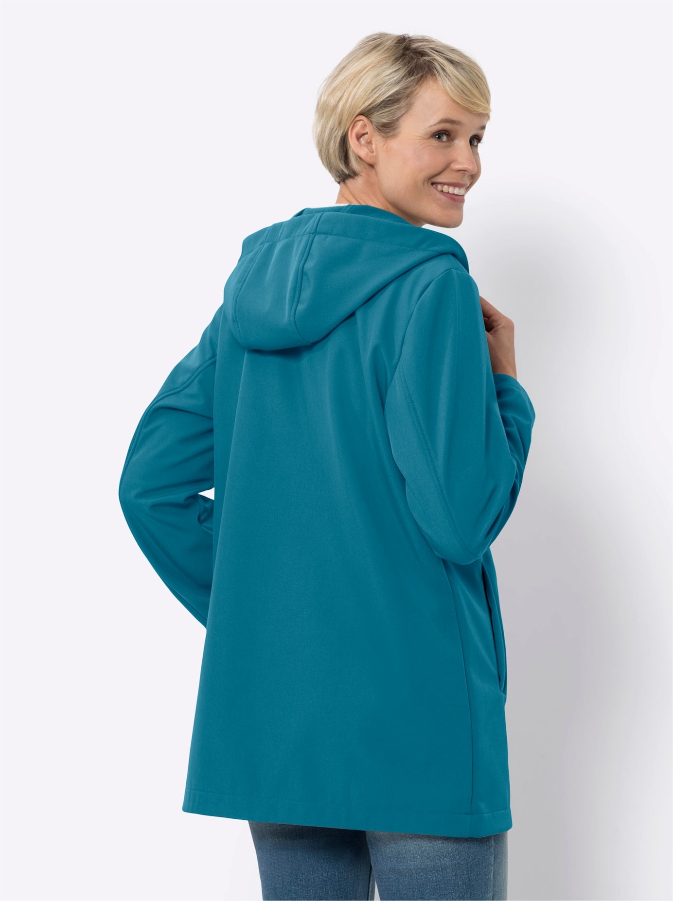 Classic Basics Softshelljacke, mit Kapuze