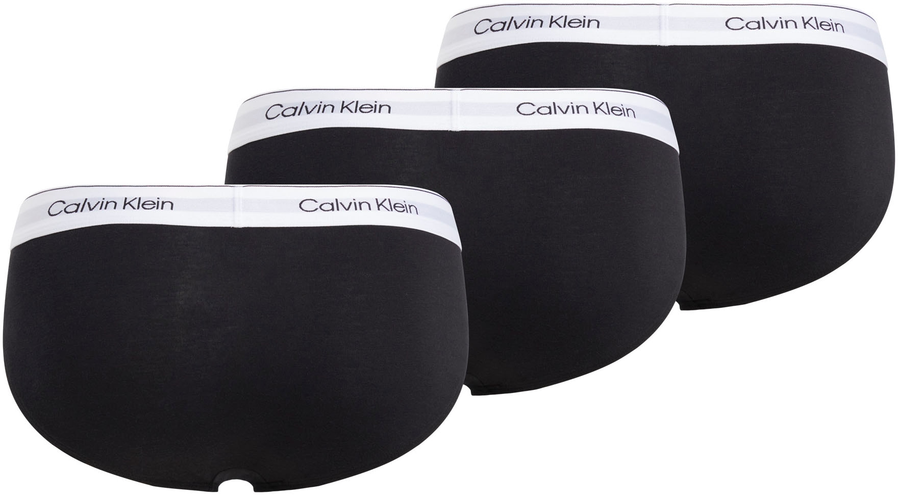 Calvin Klein Underwear Hipster »HIP BRIEF 3PK«, (Packung, 3 St.), mit Logo-Elastikbund (3 Stück)