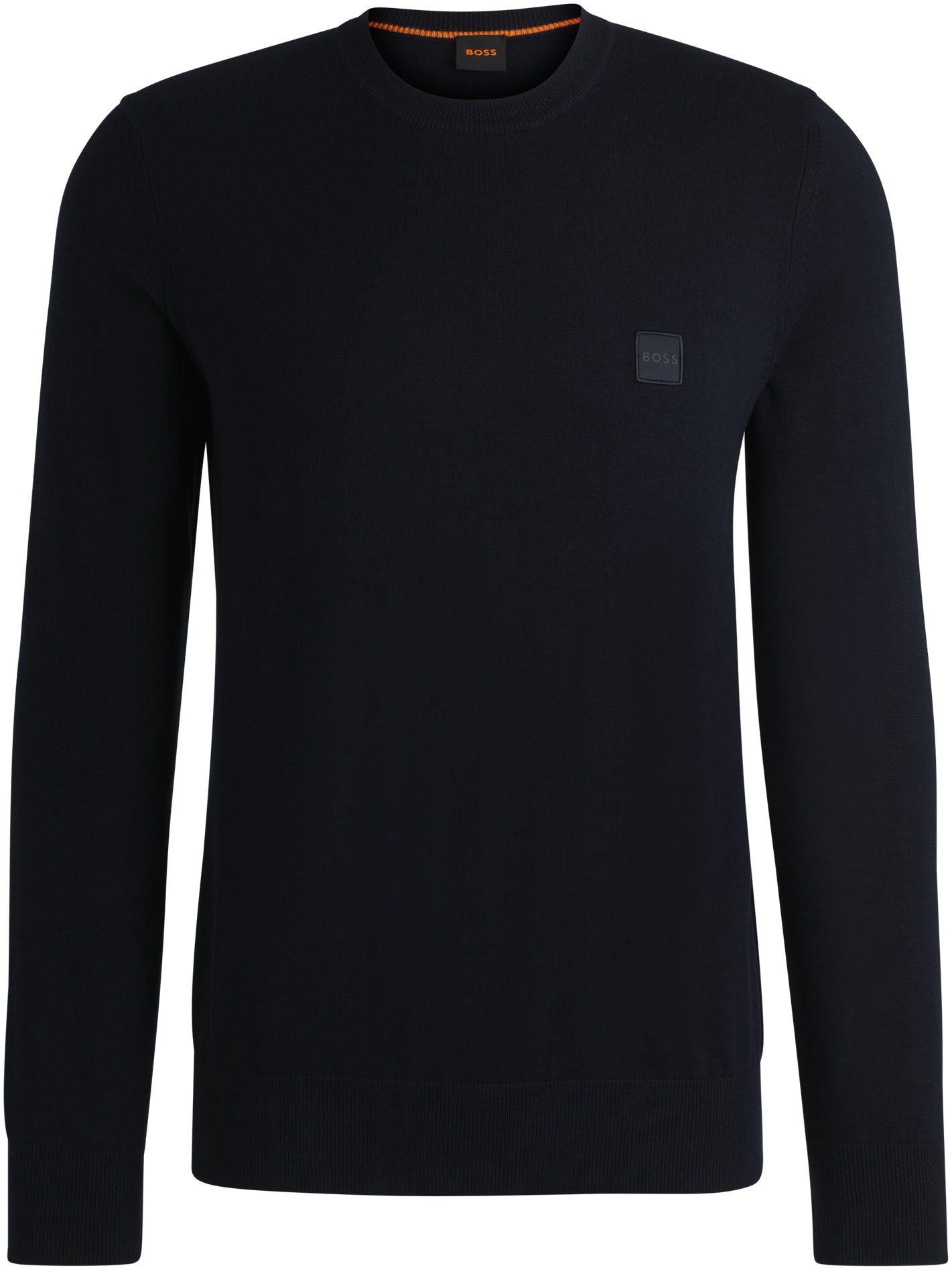 BOSS ORANGE Strickpullover »Kanovano«, mit Rundhalsausschnitt