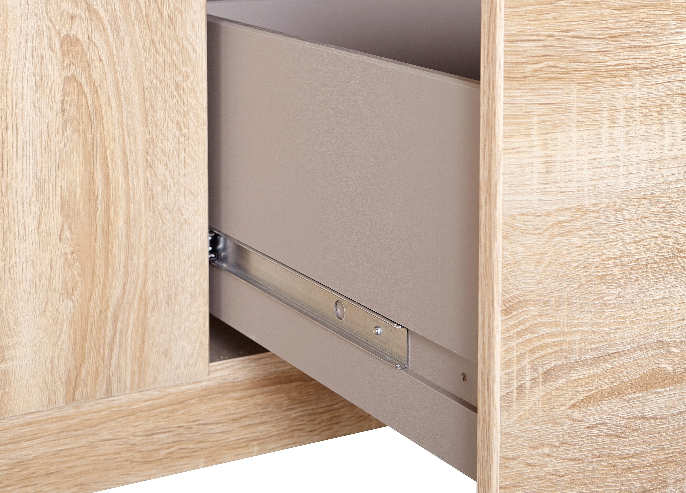rauch Kleiderschrank »Drehtürenschrank Schrank Garderobe BURANO«, mit Schubladen und Spiegelumrandung in Farbabsetzung MADE IN GERMANY