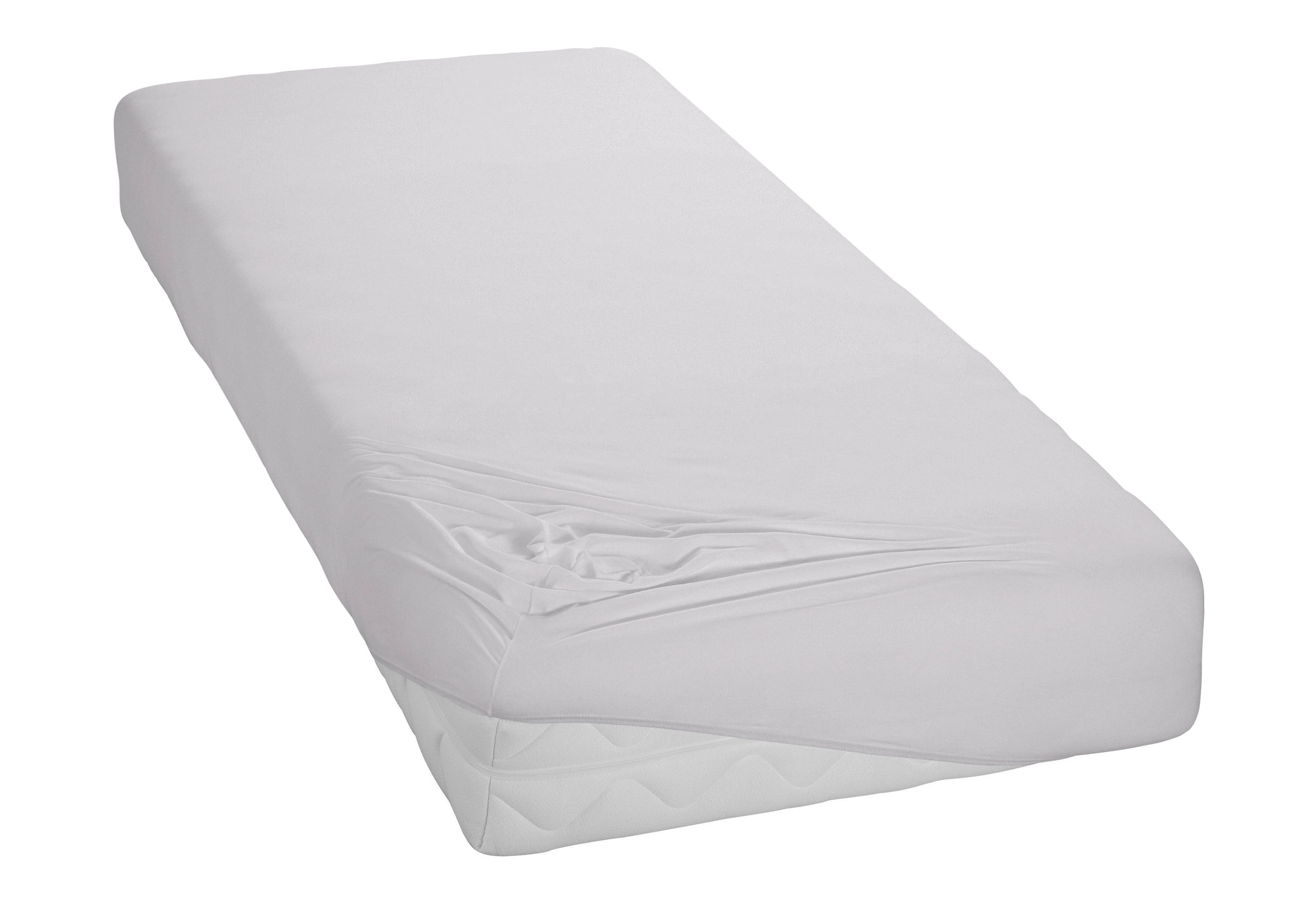 my home Spannbettlaken »Orange in Gr. 90x200, 140x200 oder 180x200 cm«, (1 St.), aus... kaufen