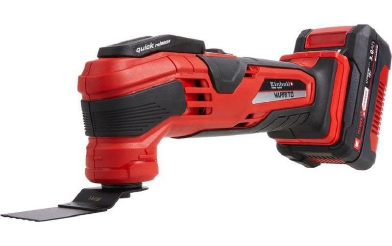 Einhell Elektro-Multifunktionswerkzeug »VARRITO Kit 3.0 Ah Akku«, (Set), Funktionen: Schleifen; Schaben; Sägen