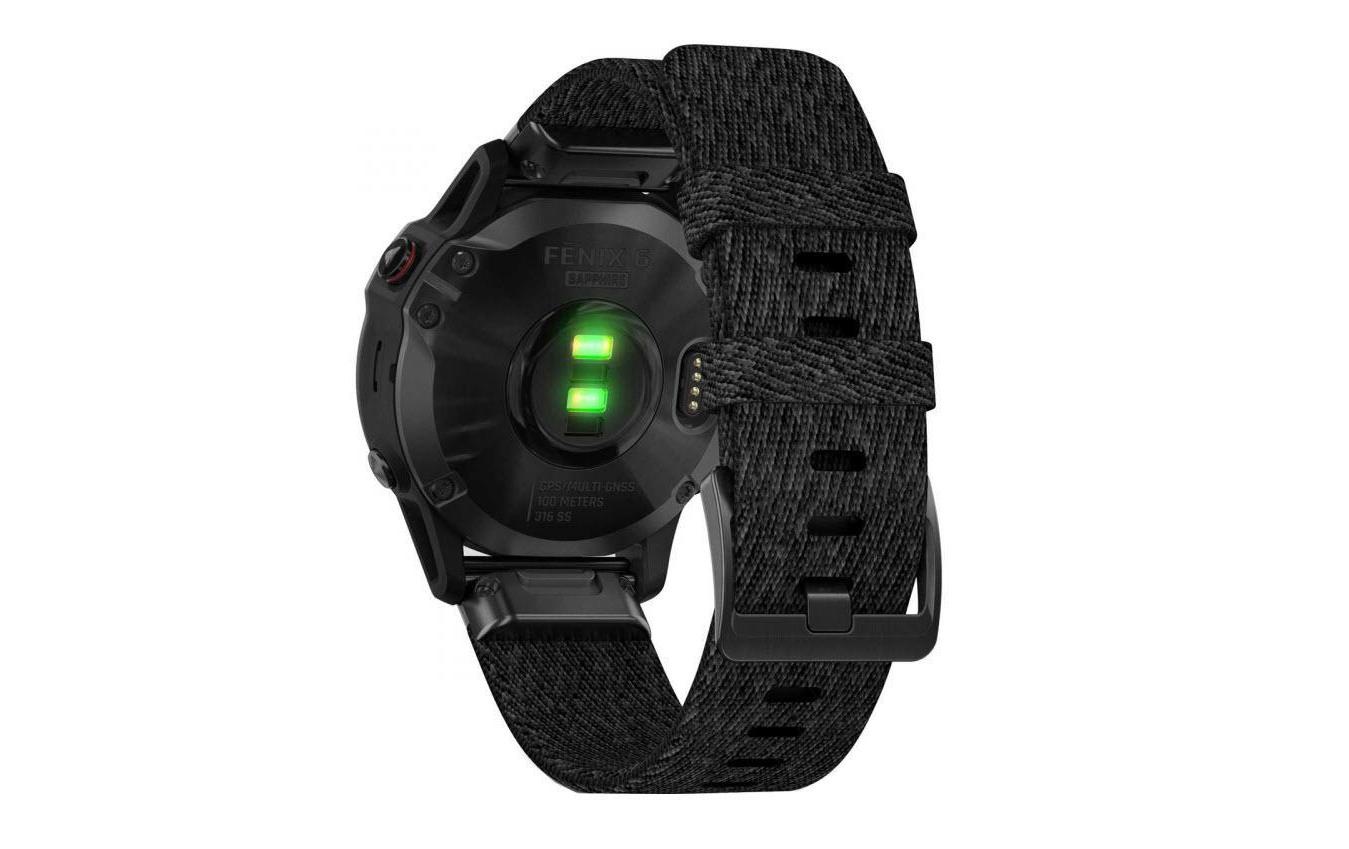 Garmin Fitnessuhr »Fenix 6 Sapphire Black«,)