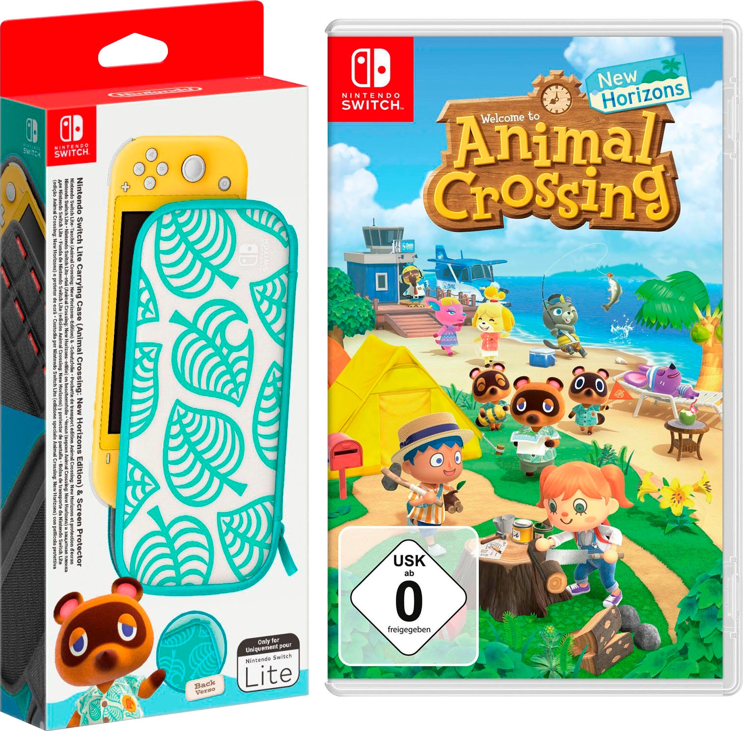 ➥ Nintendo Switch Spielesoftware »Animal Crossing New Horizons«, Nintendo  Switch, inkl. Switch Lite Tasche gleich shoppen