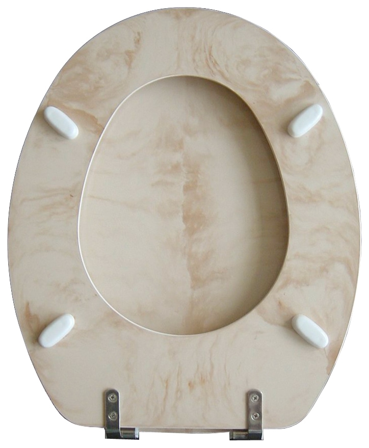 ADOB WC-Sitz »Marmor«, extrem stabil mit Edelstahlscharnieren