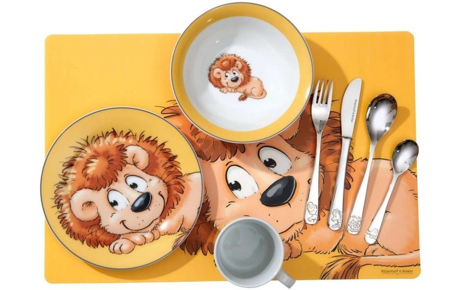 Ritzenhoff & Breker Kinderbesteck »Happy Zoo 4-teilig«, (4 tlg.)