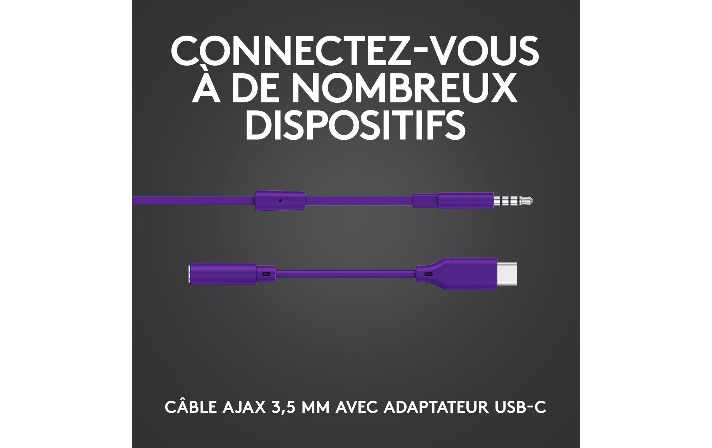 Logitech Headset »G333 Gaming Violet«