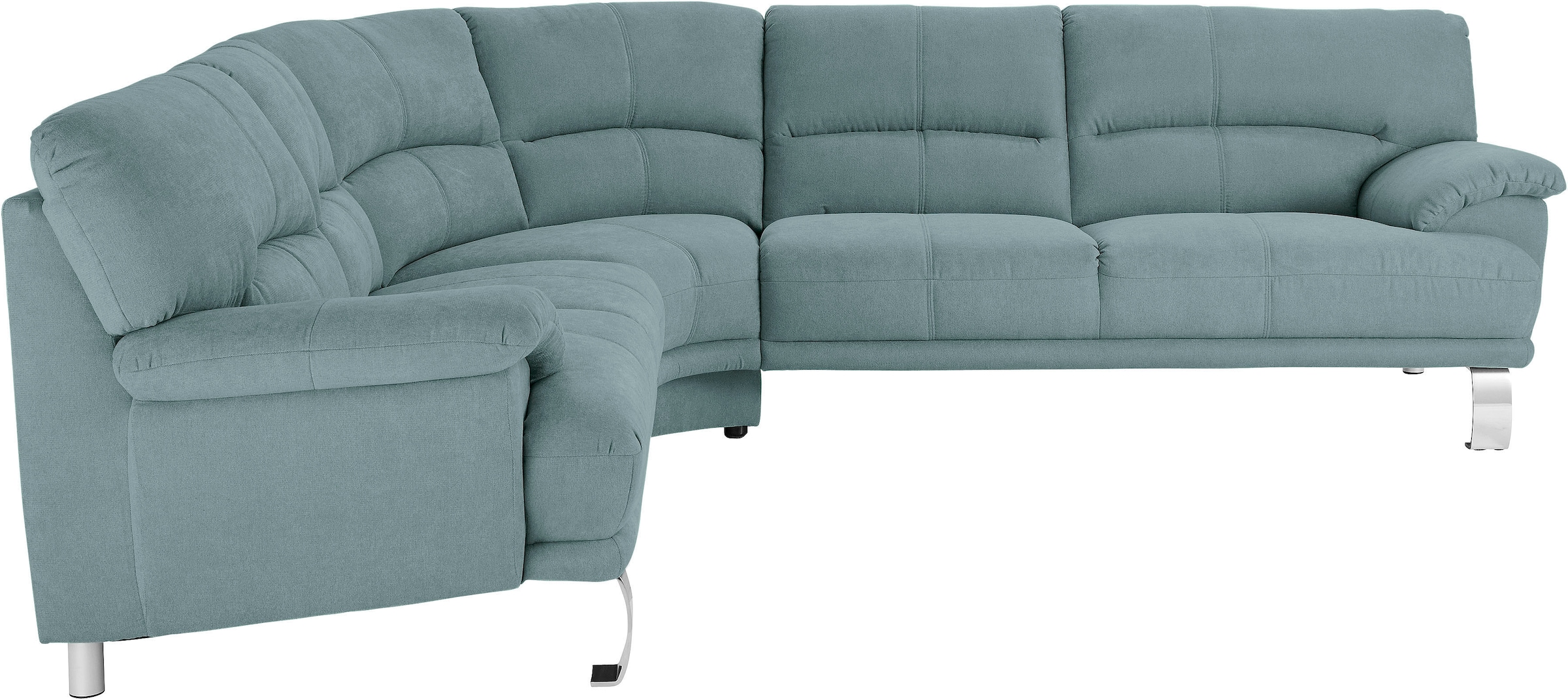 TRENDMANUFAKTUR Ecksofa »Cecilia II, in italienischen Design, bequem, hoher Sitzkomfort, L-Form«