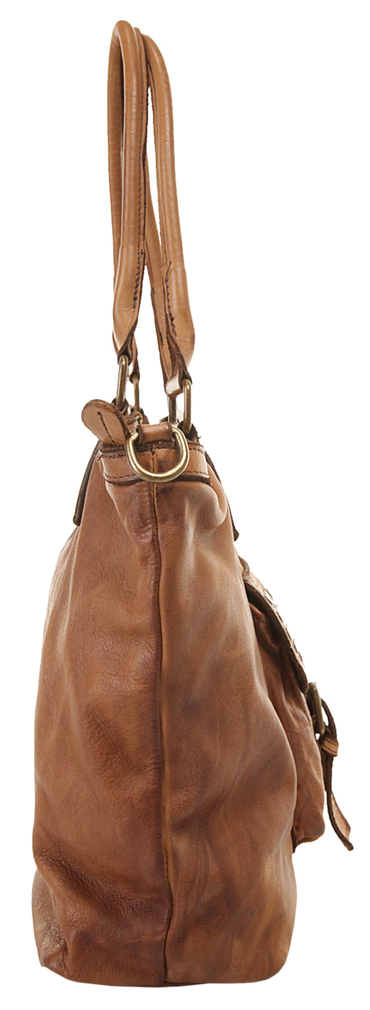 Samantha Look Shopper, echt Leder, Made in Italy