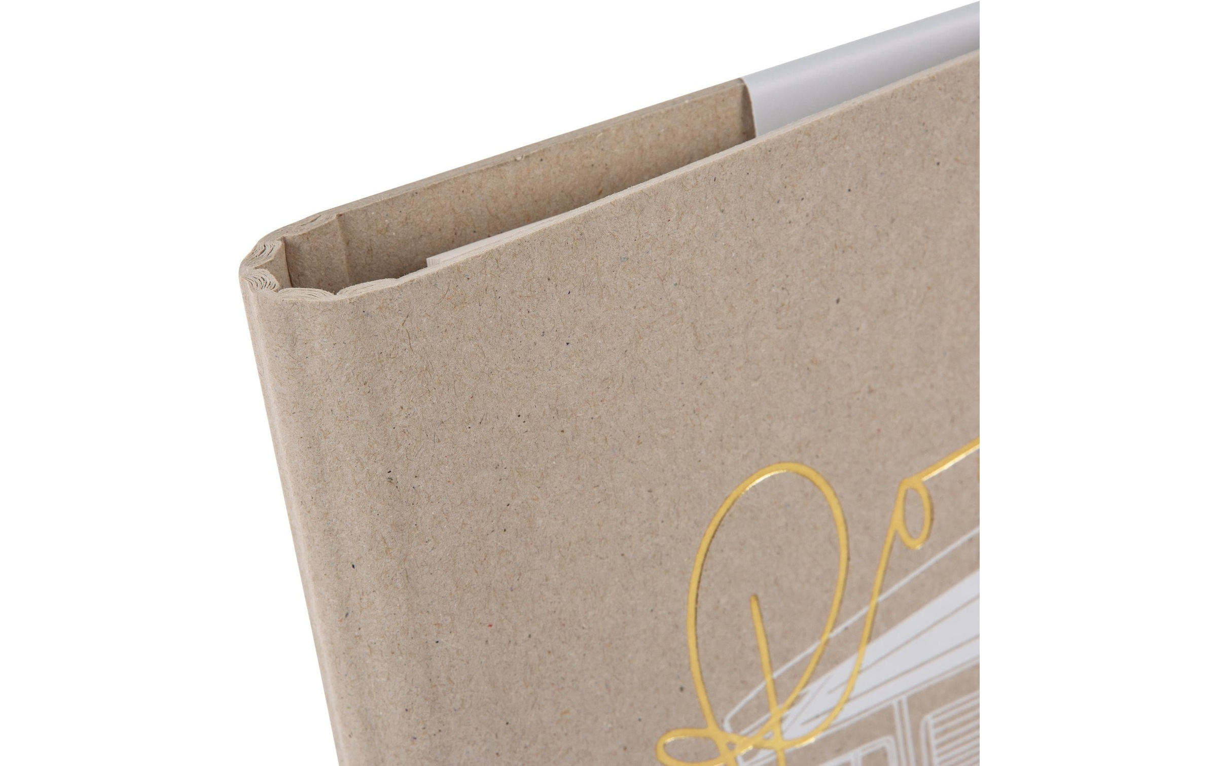 Goldfarbenbuch Notizbuch »Ringbuch Road Trip Braun«