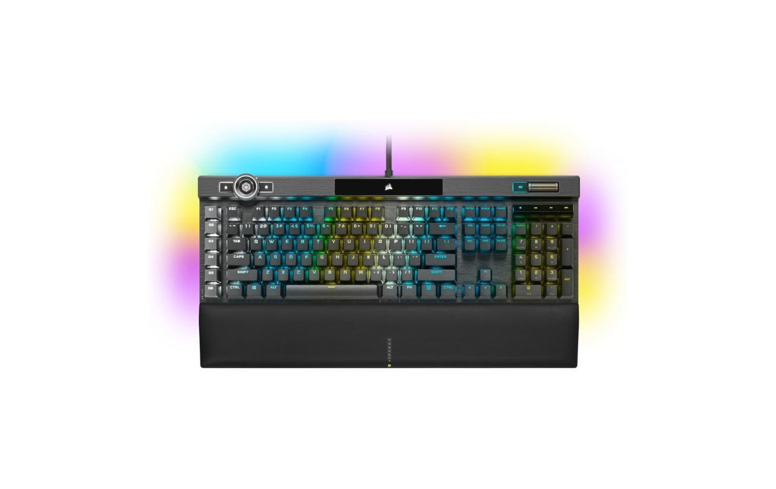 ➥ Corsair Gaming-Tastatur »K100 OPX RG«, RGB-Beleuchtung jetzt shoppen |  Jelmoli-Versand