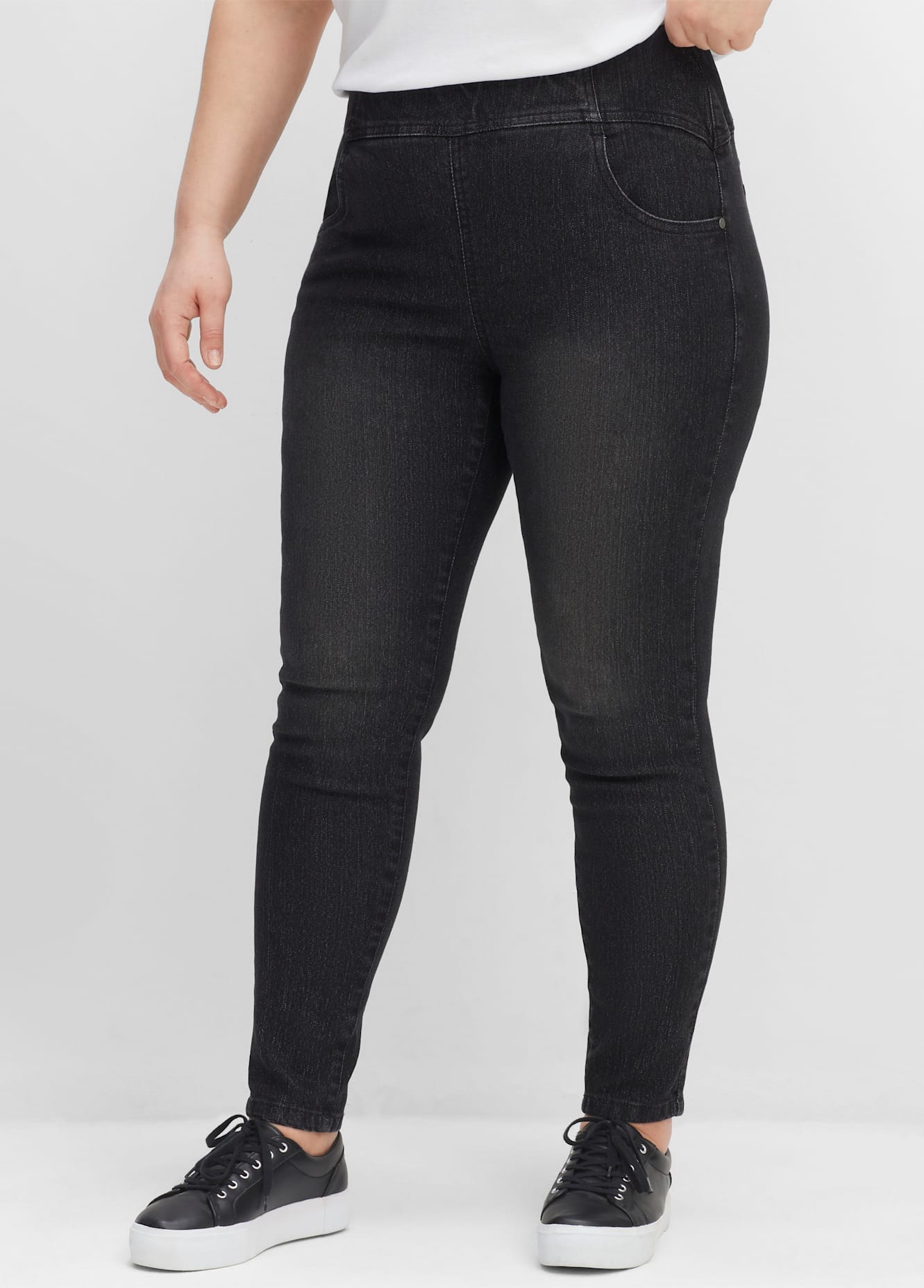 Sheego Jeansjeggings, (1 tlg.)