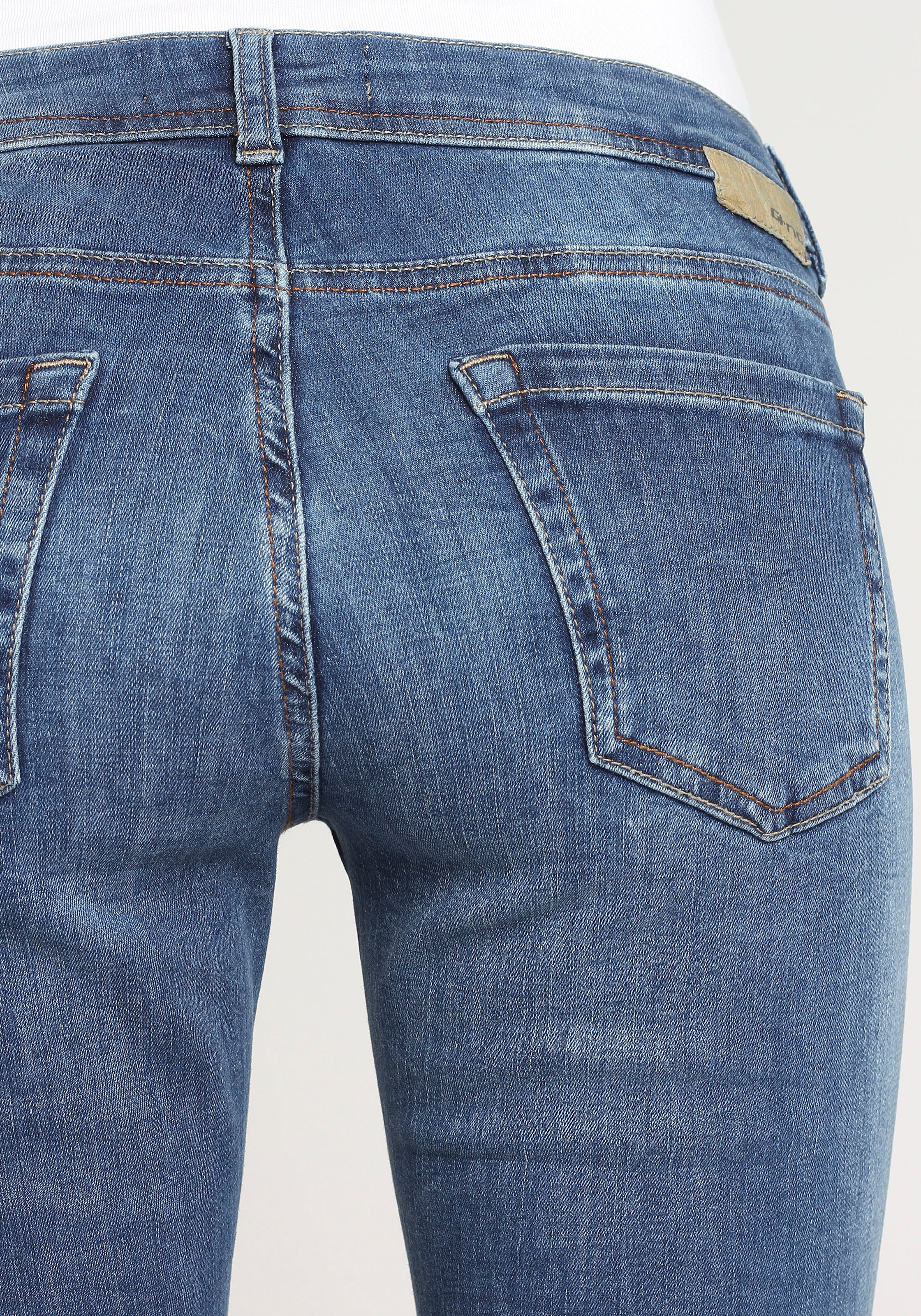 bei kaufen Skinny-fit-Jeans GANG im Schweiz »94Faye«, online Jelmoli-Versand Used-Look