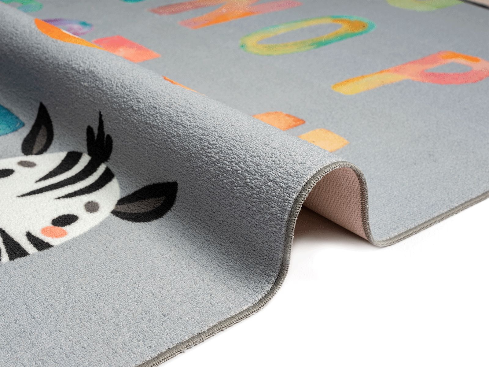 the carpet Teppich »Happy Life«, rund, 4 mm Höhe, Life Kinderzimmer Teppich Spielteppich pflegeleicht