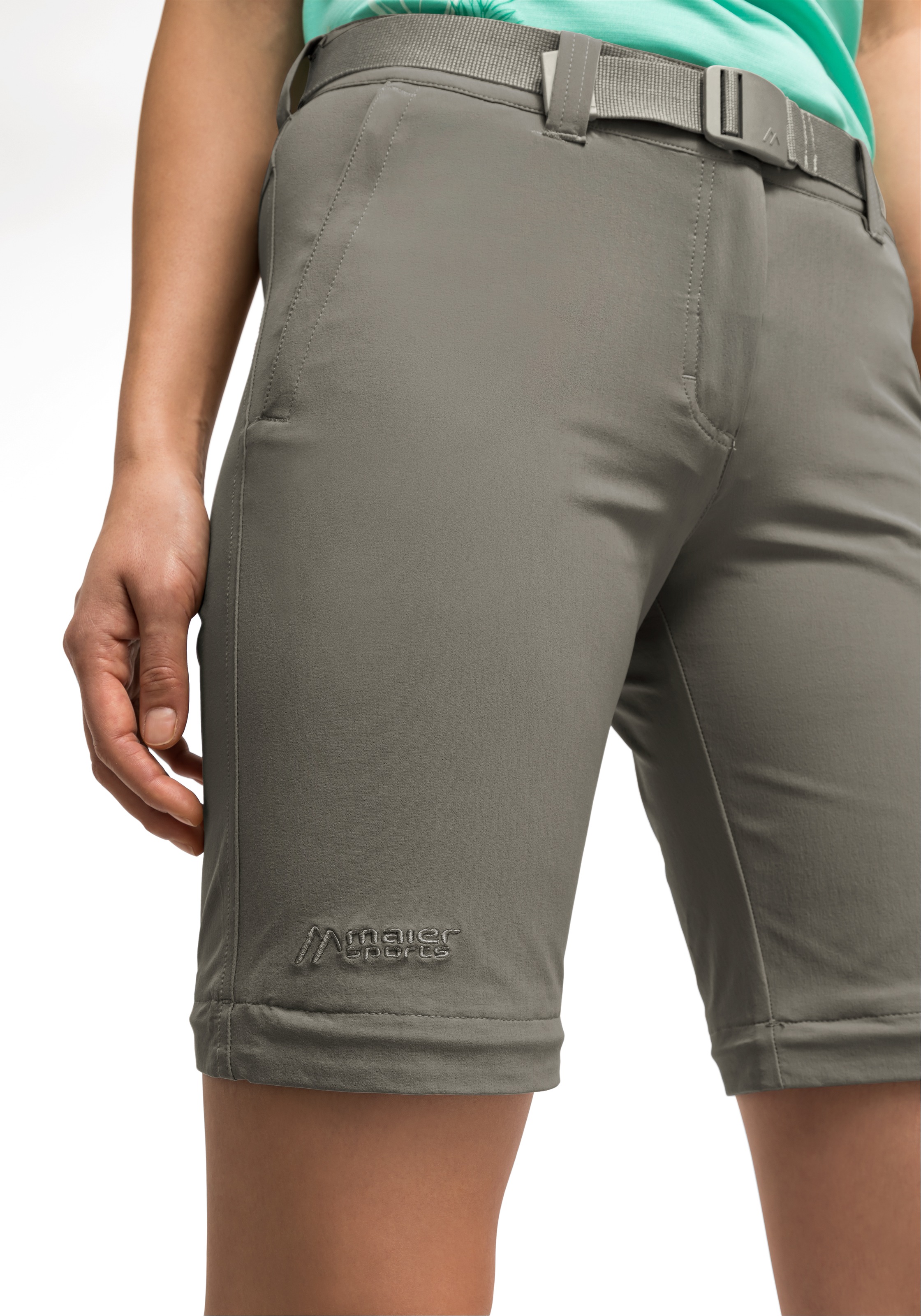 Maier Sports Funktionshose »Nata 2«, Damen Wanderhose, zipp-off Outdoor-Hose, 3 Taschen, Regular Fit