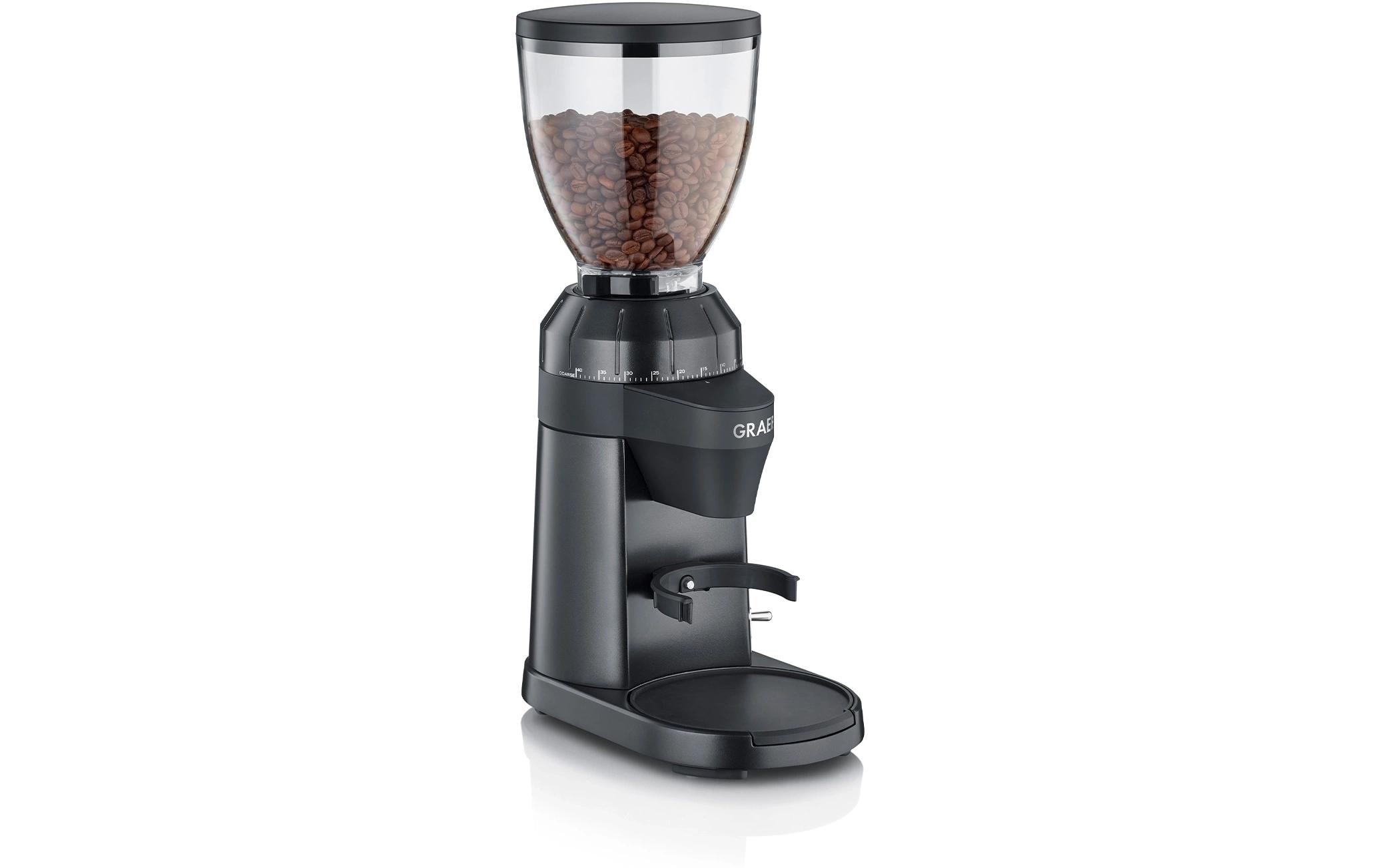 Graef Kaffeemühle »CM8002 Schwarz matt« 128 W Kegelmahlwerk Ausstattung: Display, Einstellbarer Mahlgrad