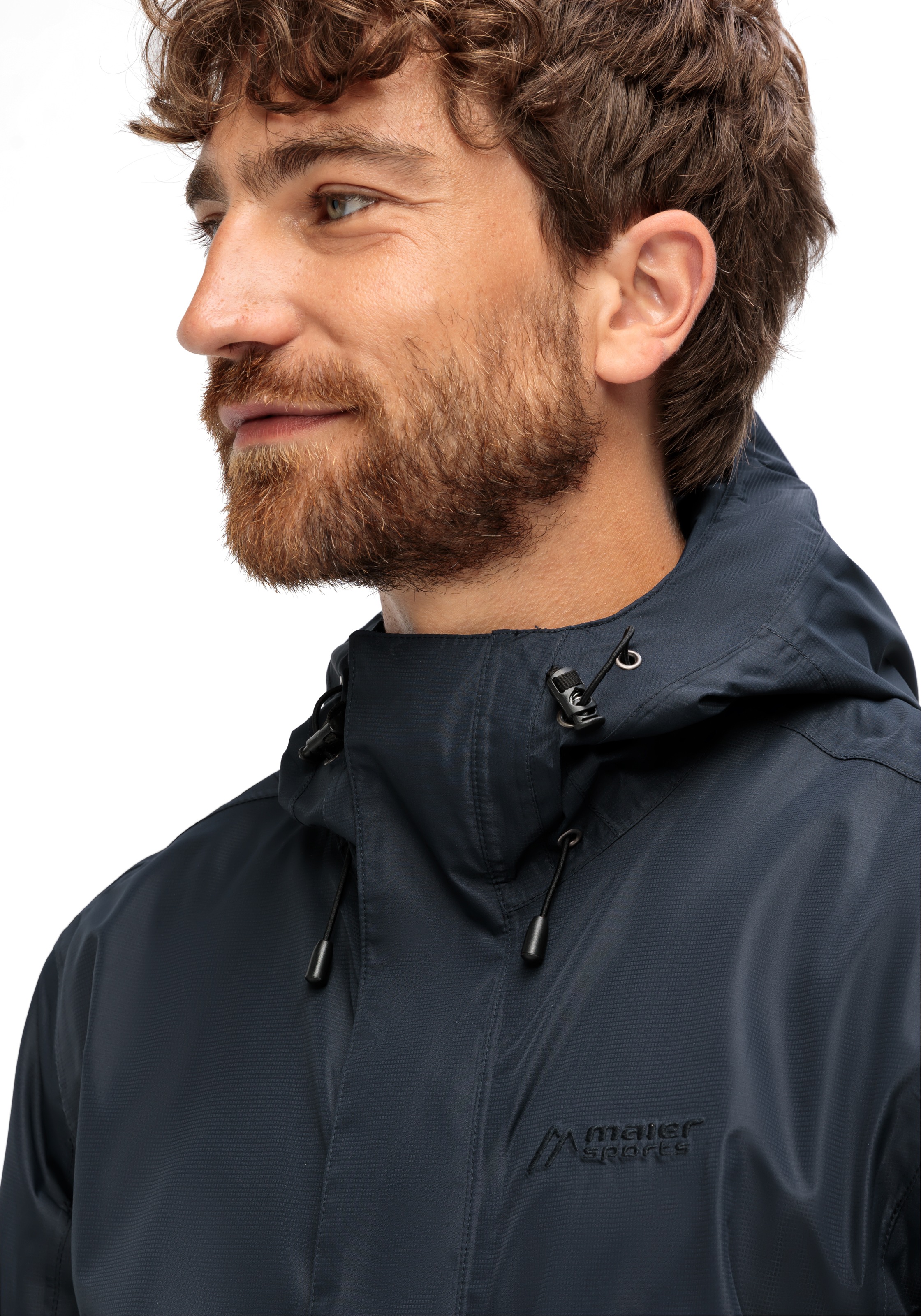 Maier Sports Outdoorjacke »Abbenstein M«, Herren Jacke wasserdicht, Funktionsjacke 2 Taschen aussen + Innentasche