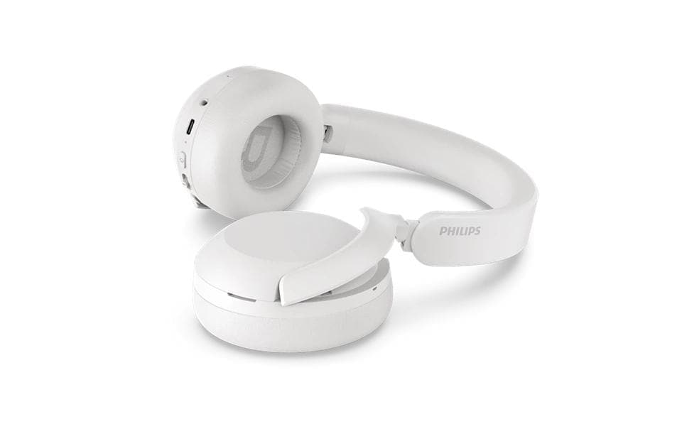 Philips Over-Ear-Kopfhörer "TAH6000" Bluetooth Active Noise Cancelling (ANC) Adaptive Noise-Cancelling Hi-Res Multi-Point-Verbindung Sprachsteuerung Transparenzmodus